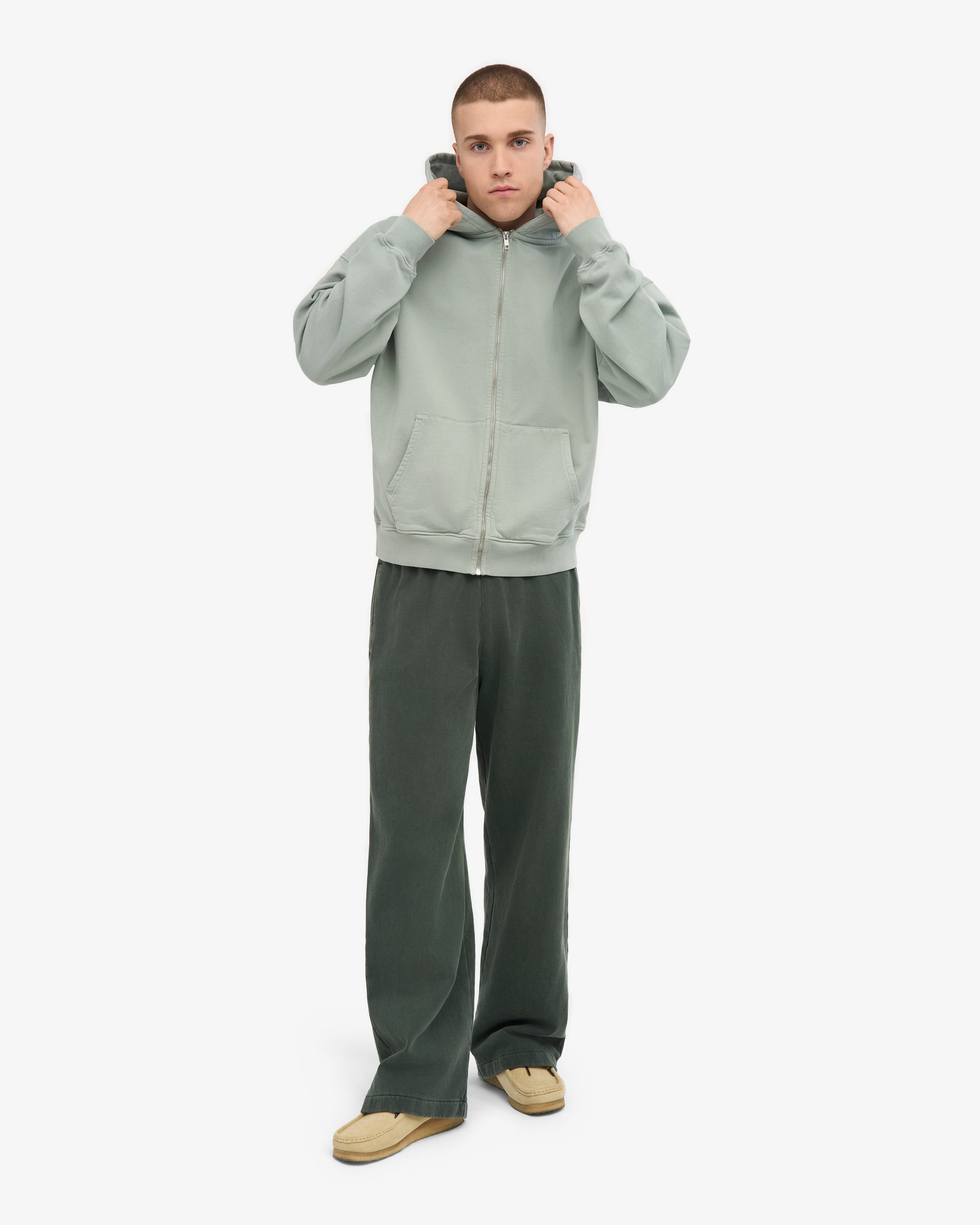 Organic Straight Leg Sweatpants - Midnight Forest