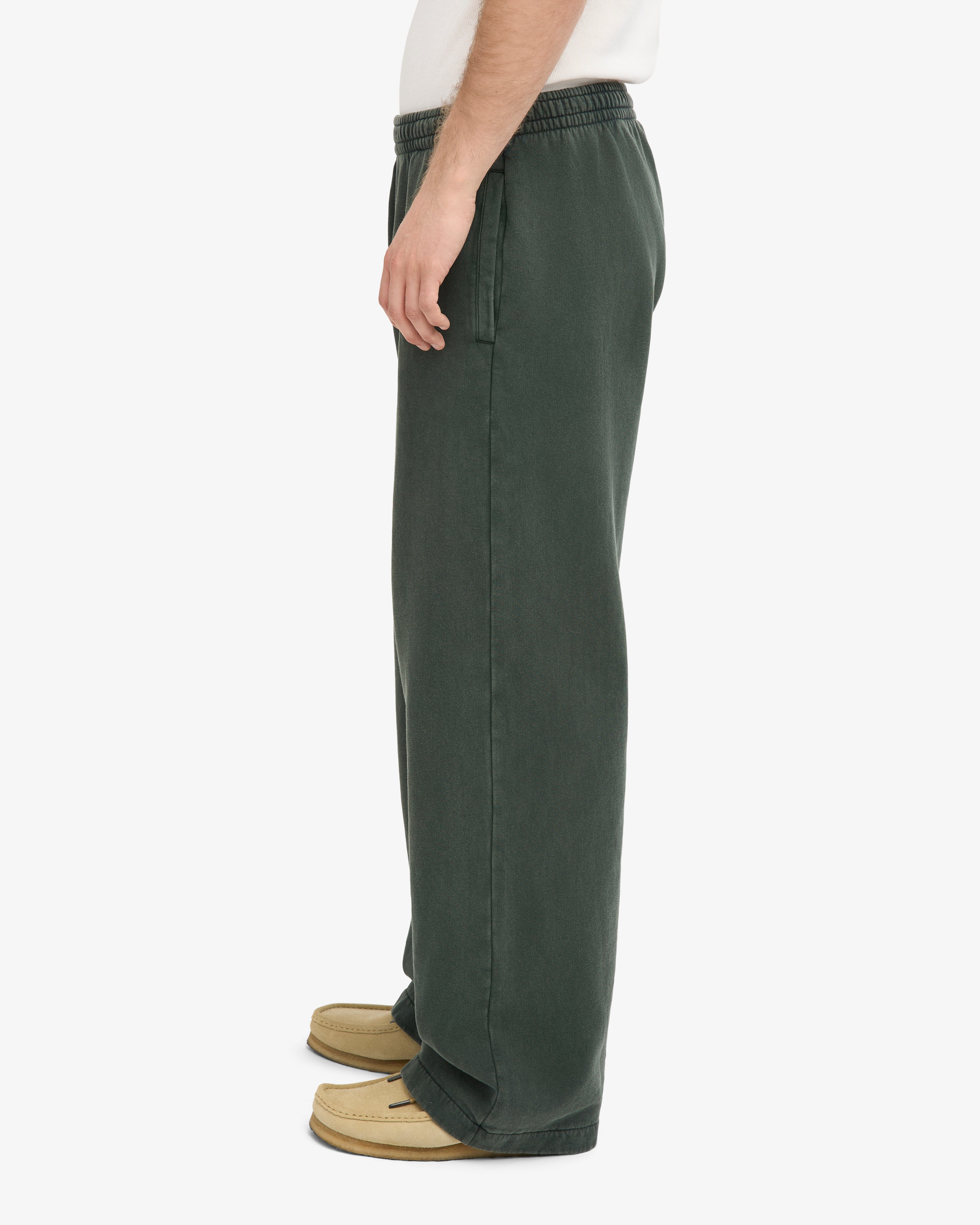 Organic Straight Leg Sweatpants - Midnight Forest