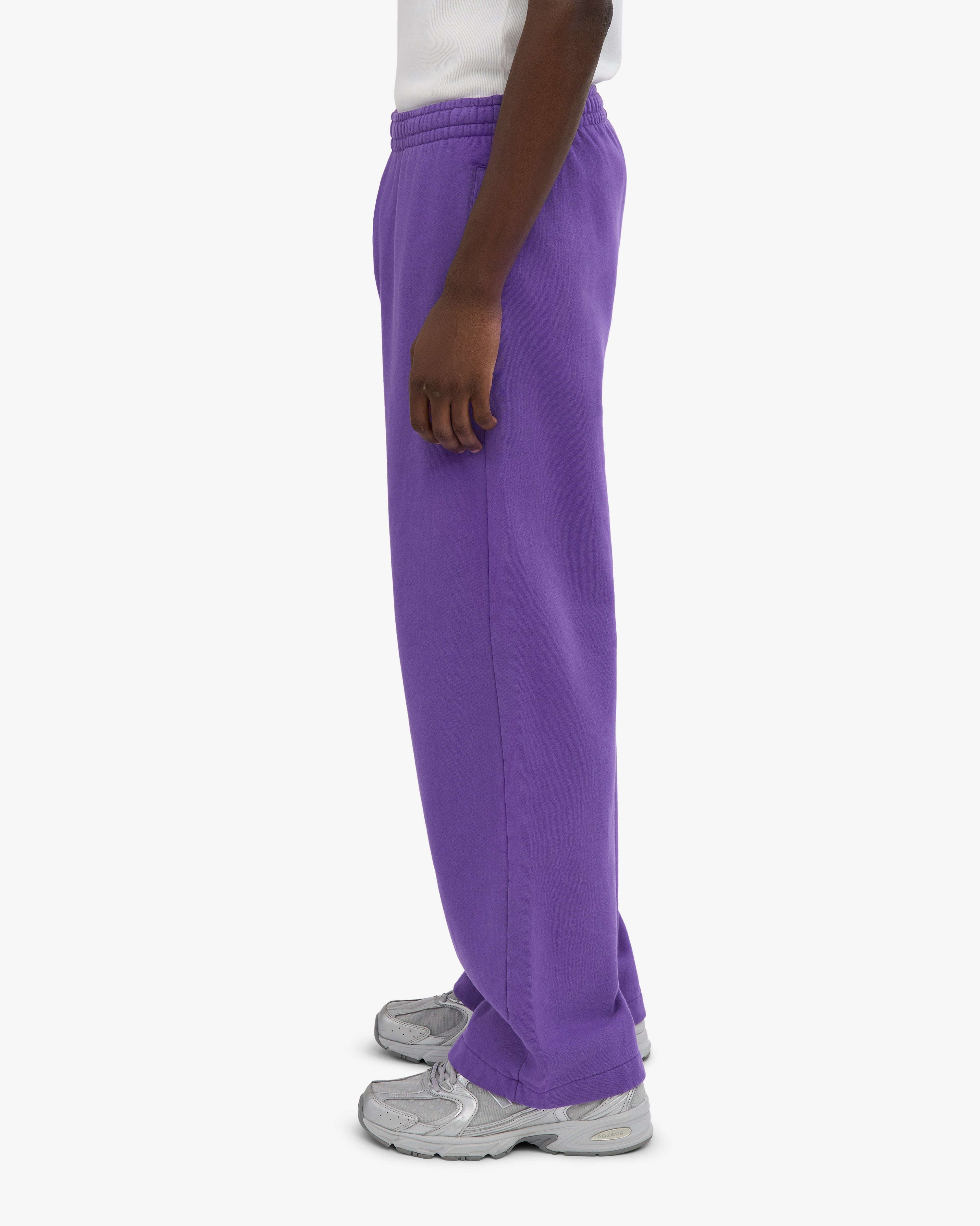 Organic Straight Leg Sweatpants - Ultra Violet