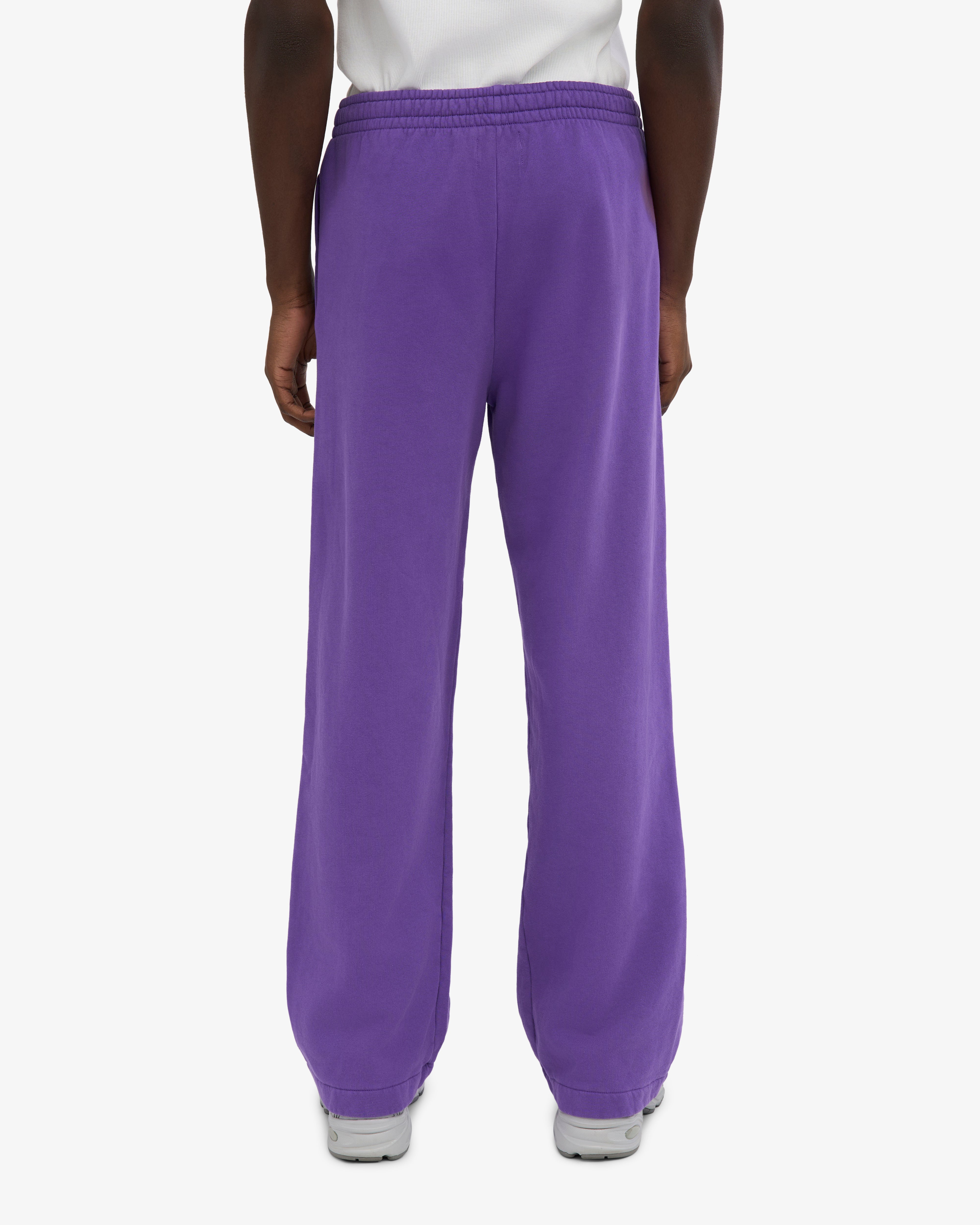 Organic Straight Leg Sweatpants - Ultra Violet