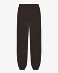 Organic Relaxed Sweatpants - Coffee Brown