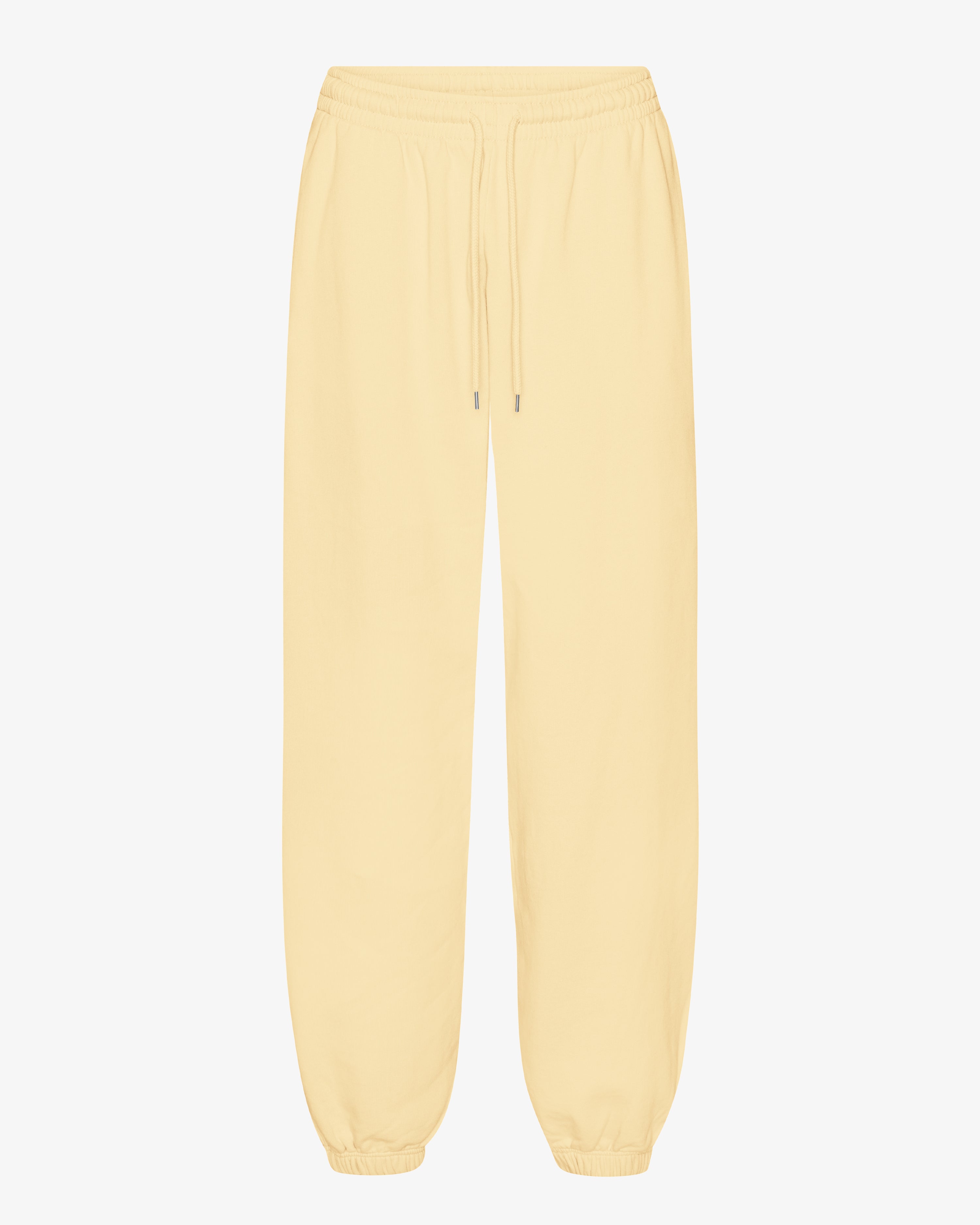 Organic Relaxed Sweatpants - Soft Yellow