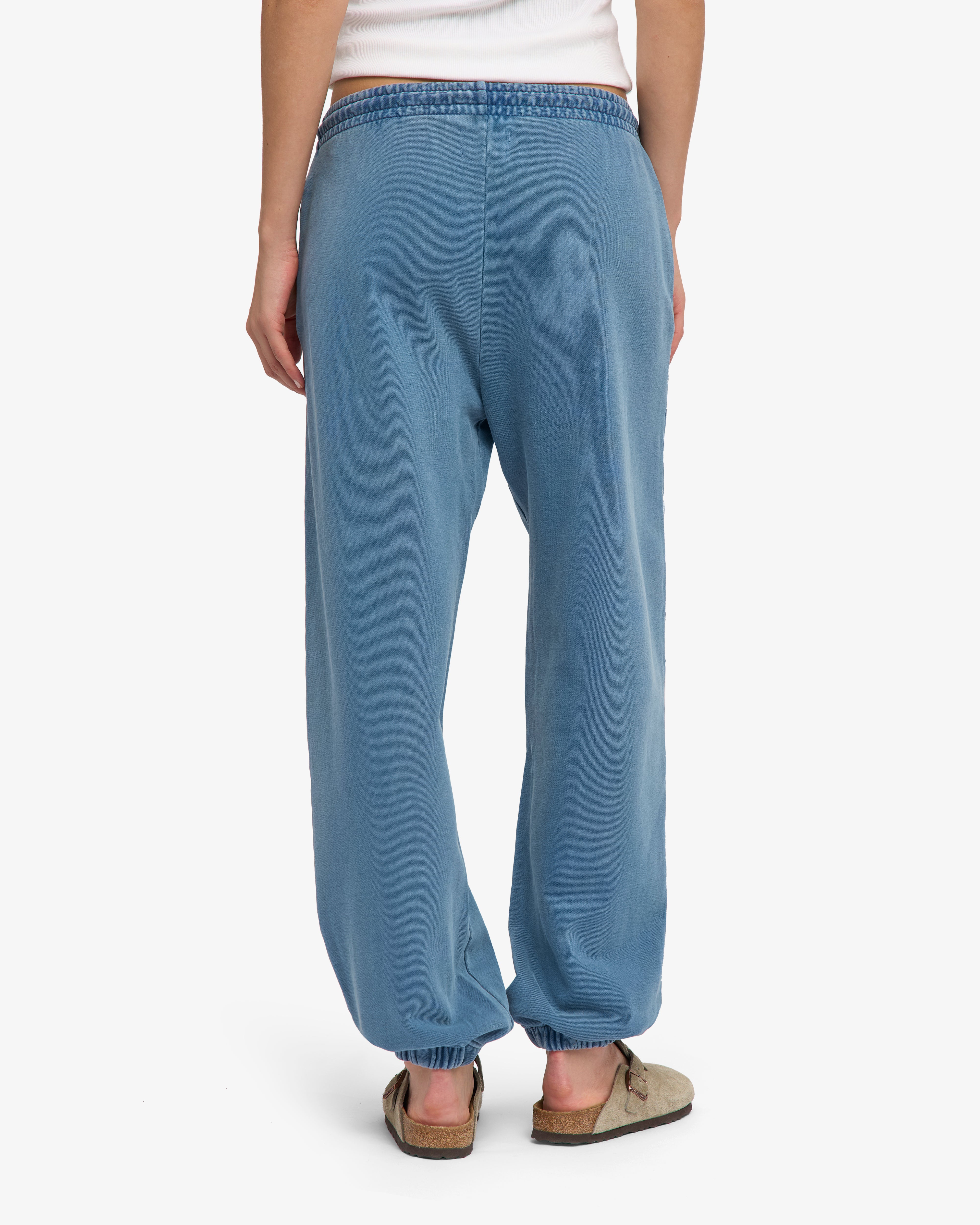 Organic Relaxed Sweatpants - Faded Indigo