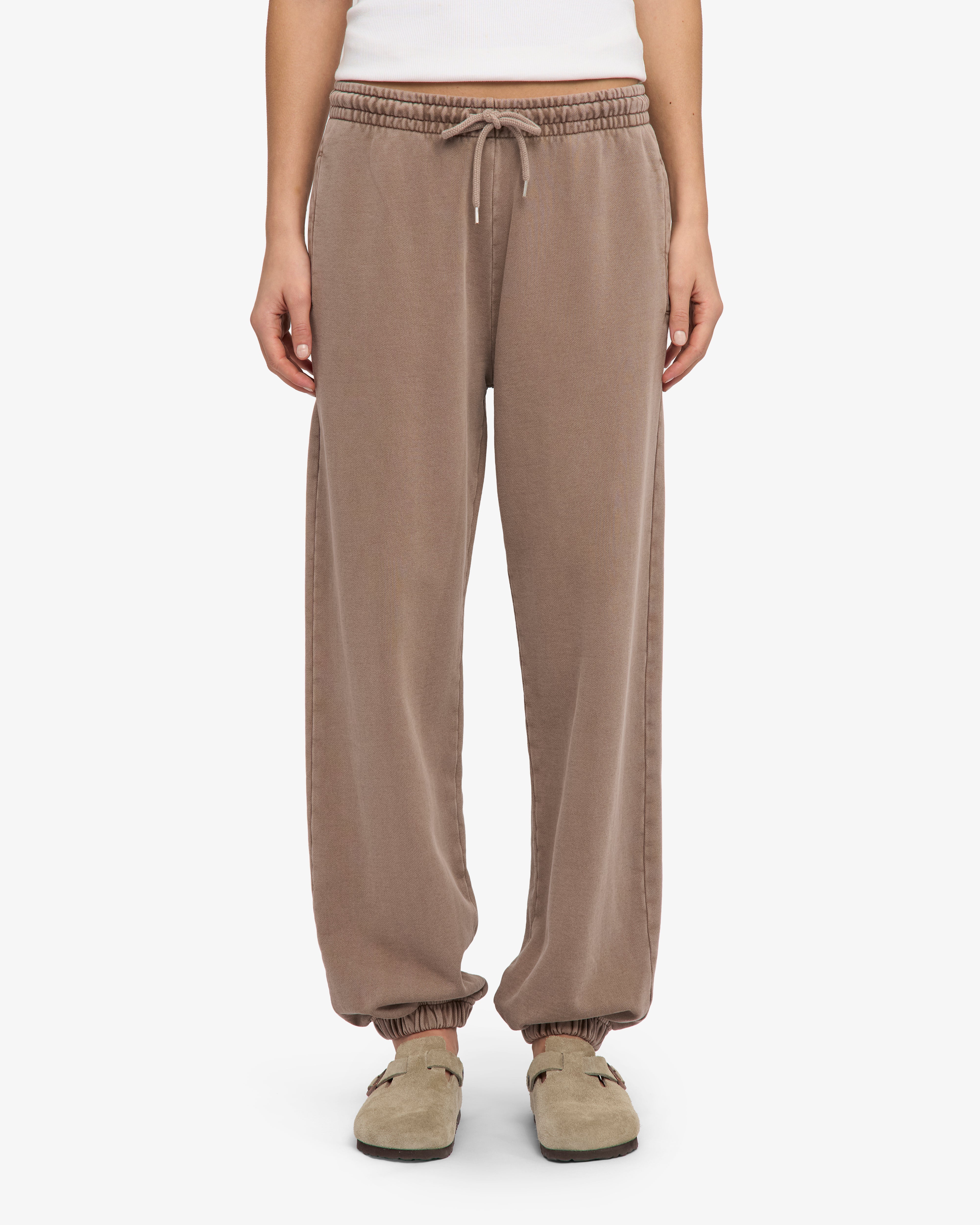 Organic Relaxed Sweatpants - Faded Khaki