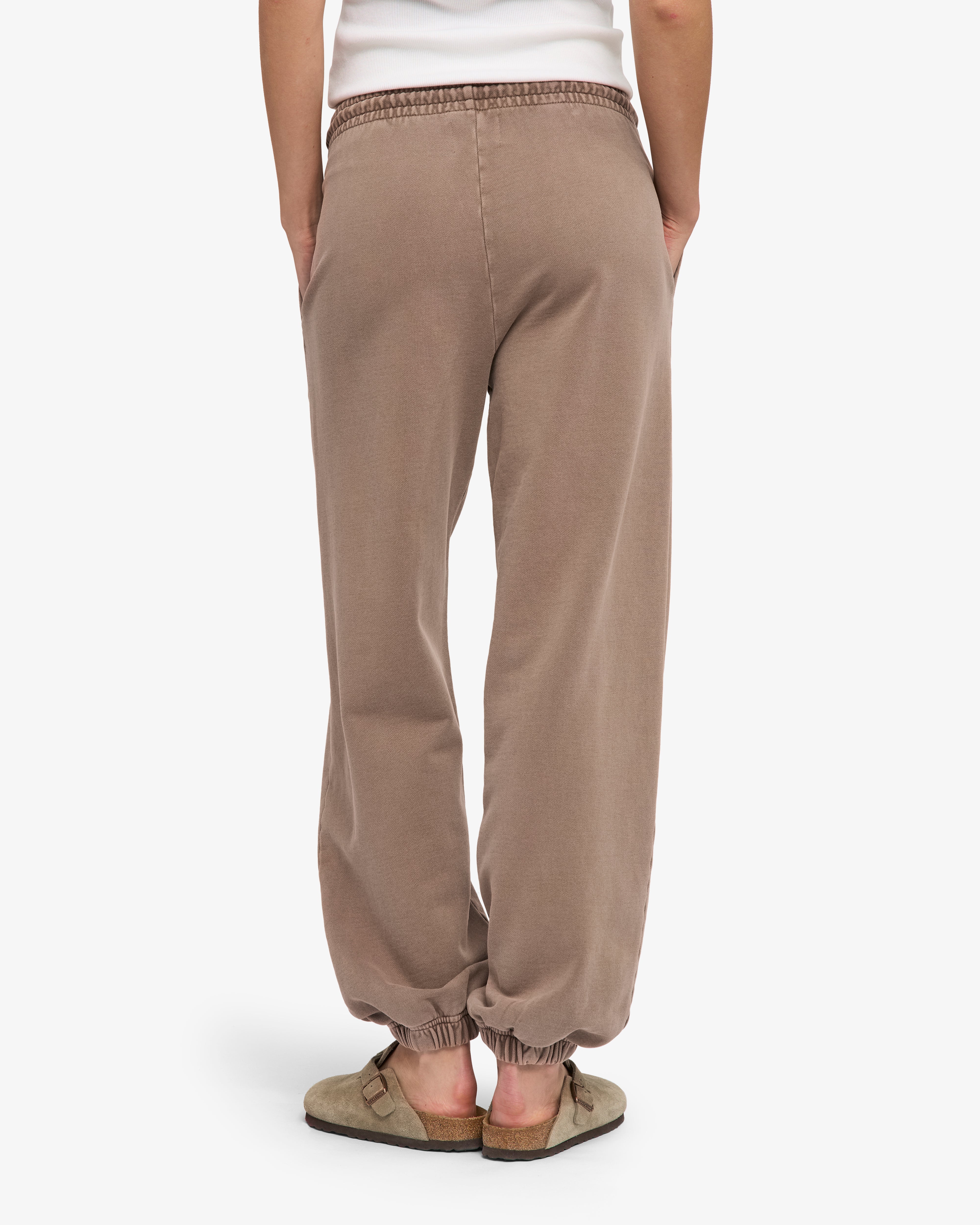 Organic Relaxed Sweatpants - Faded Khaki