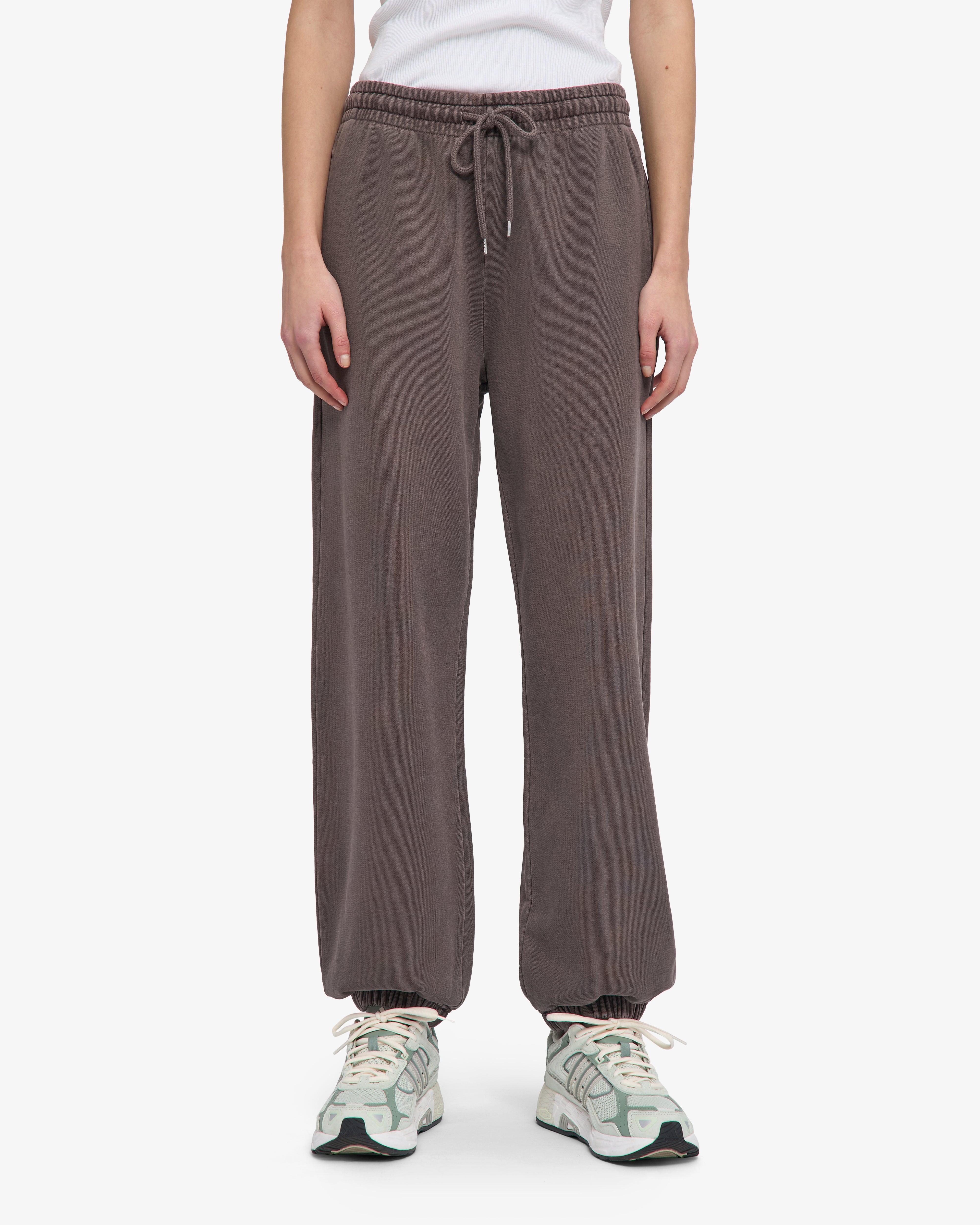 Organic Relaxed Sweatpants - Faded Mud