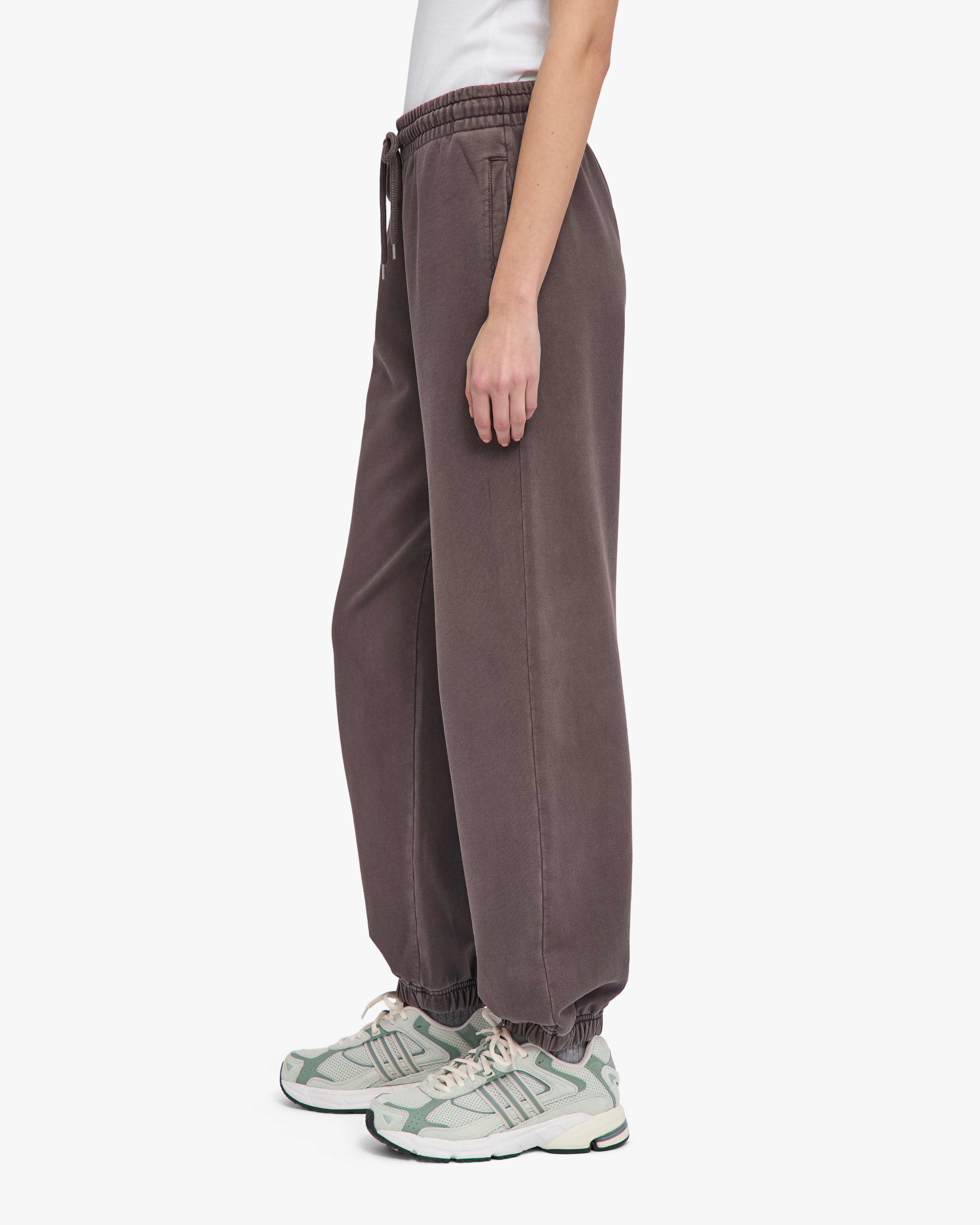 Organic Relaxed Sweatpants - Faded Mud