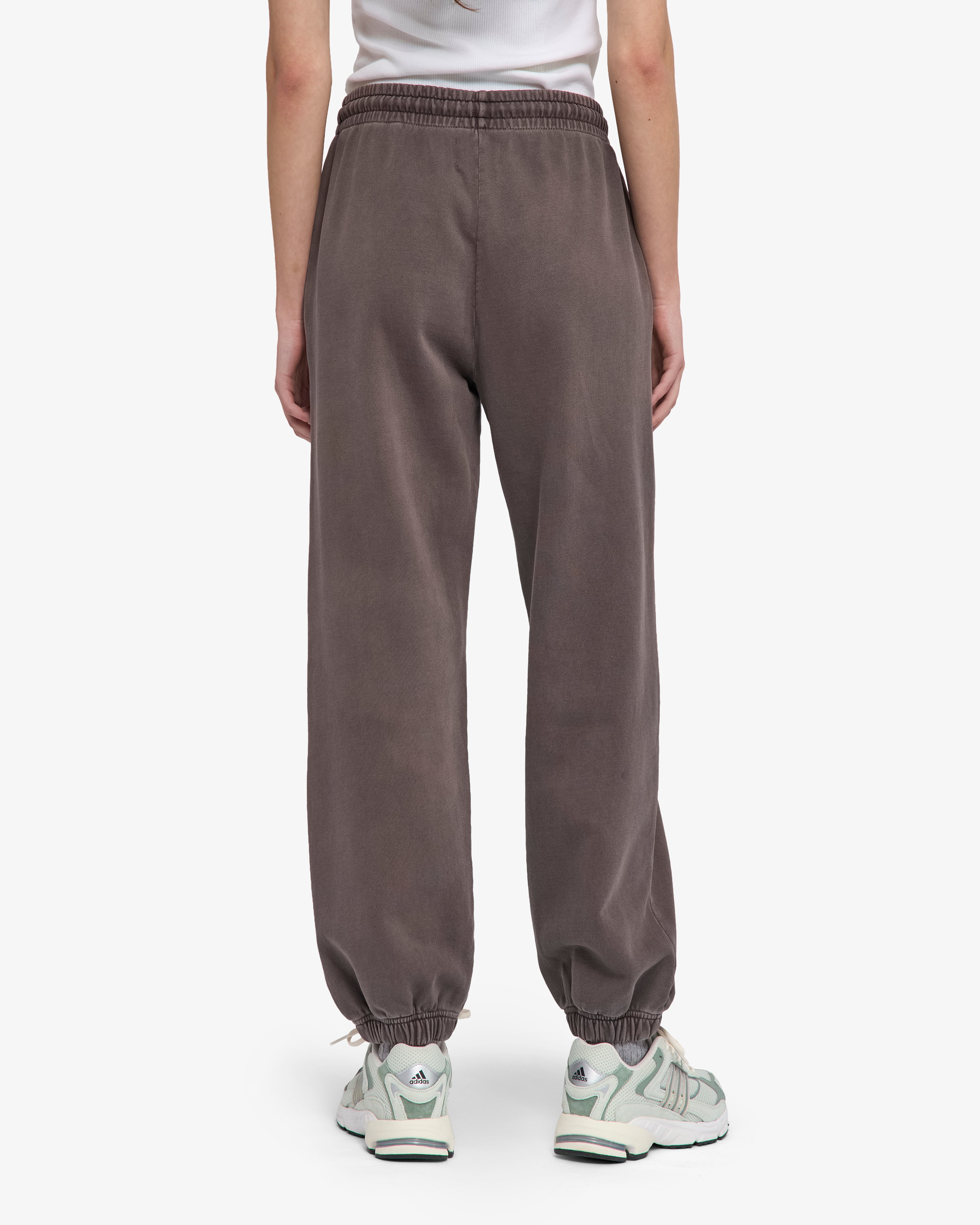 Organic Relaxed Sweatpants - Faded Mud