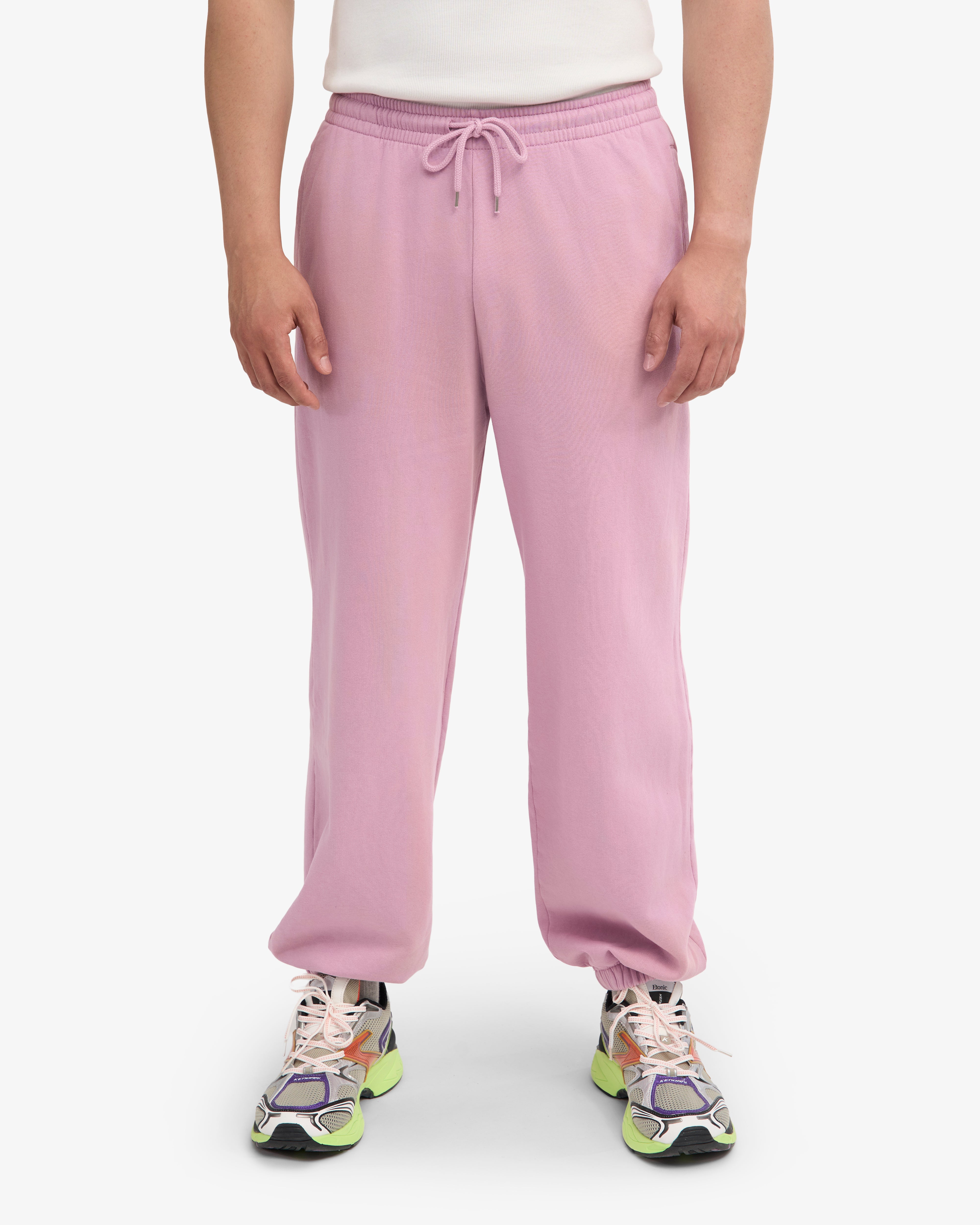 Organic Relaxed Sweatpants - Cherry Blossom