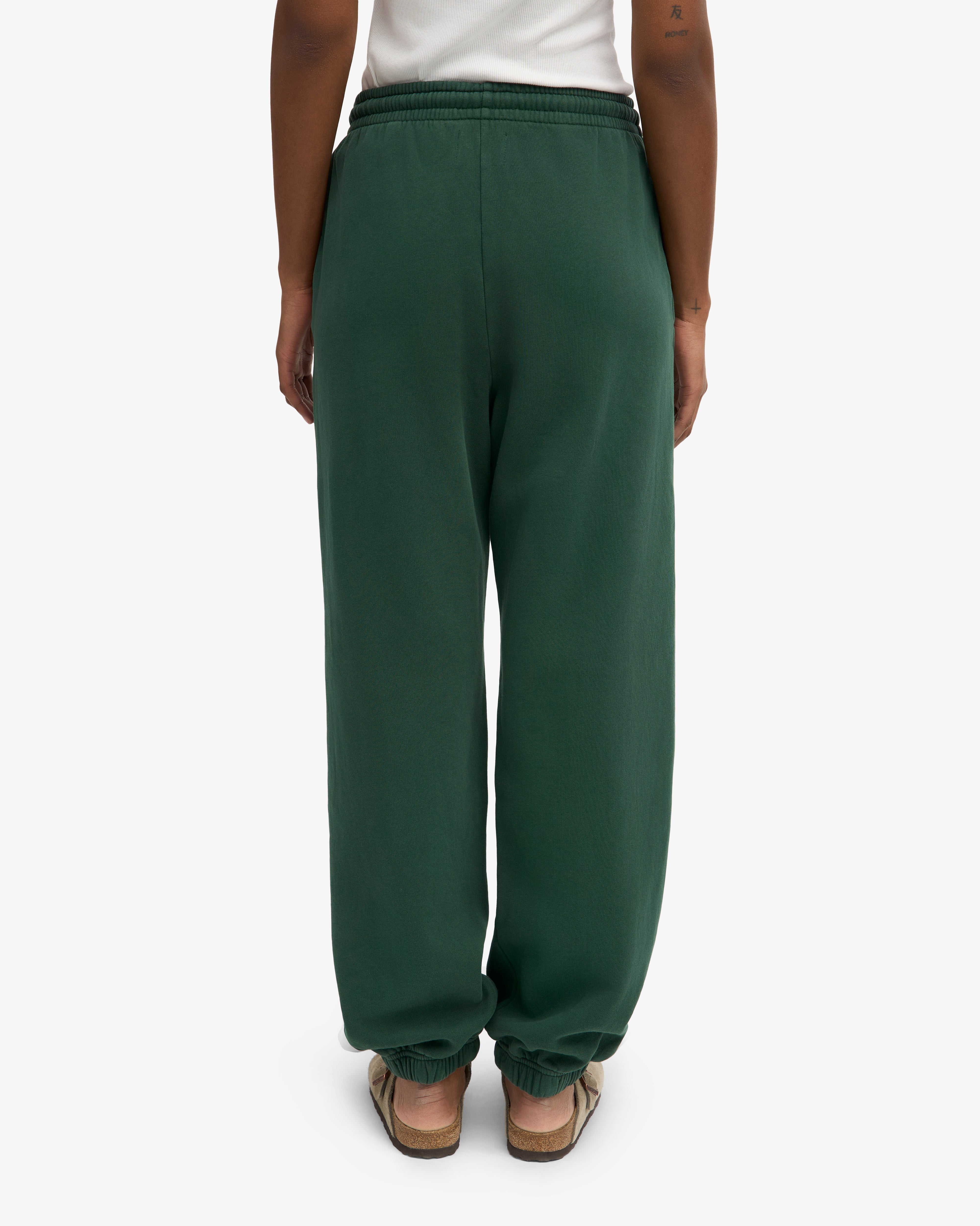 Organic Relaxed Sweatpants - Emerald Green