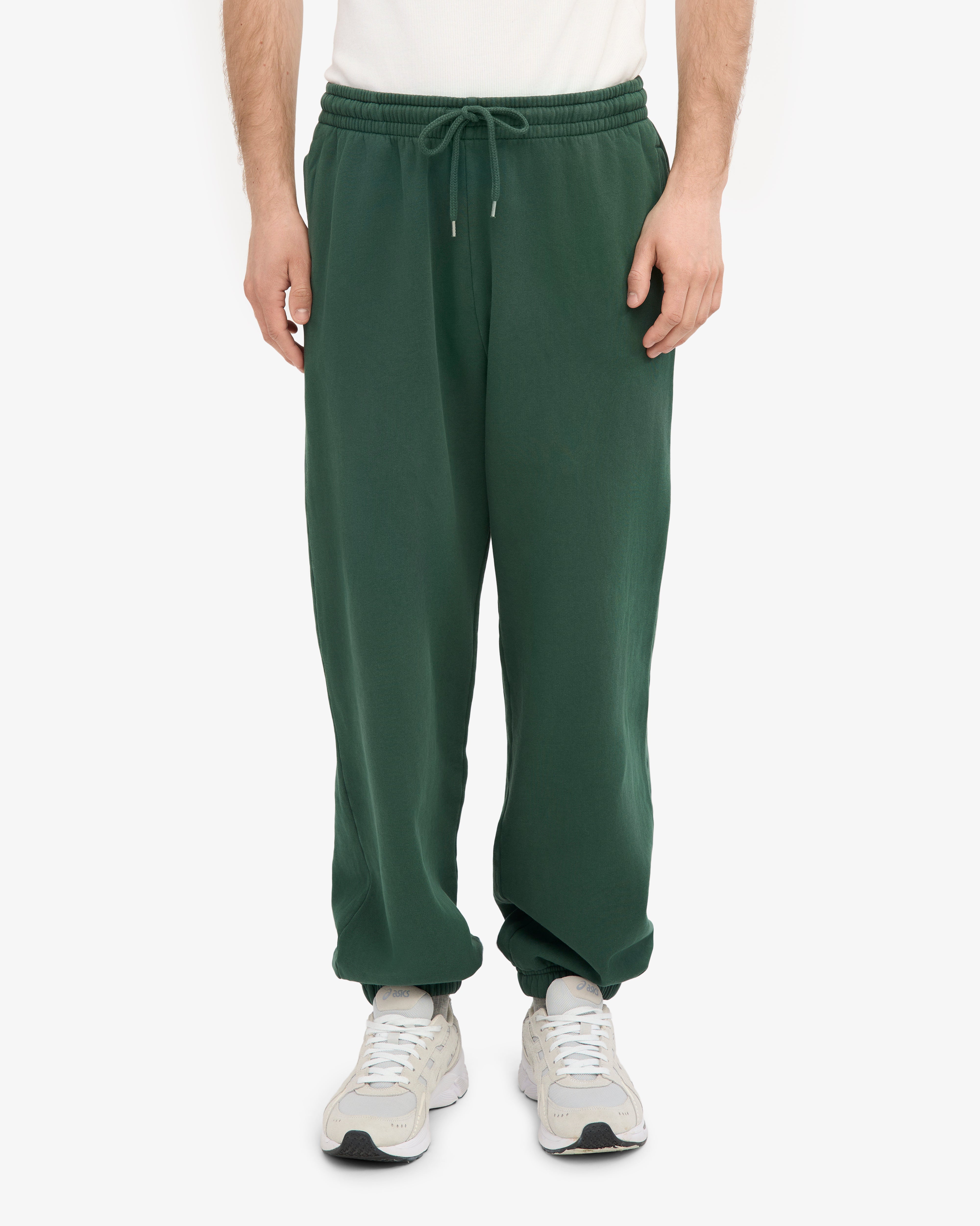 Organic Relaxed Sweatpants - Emerald Green
