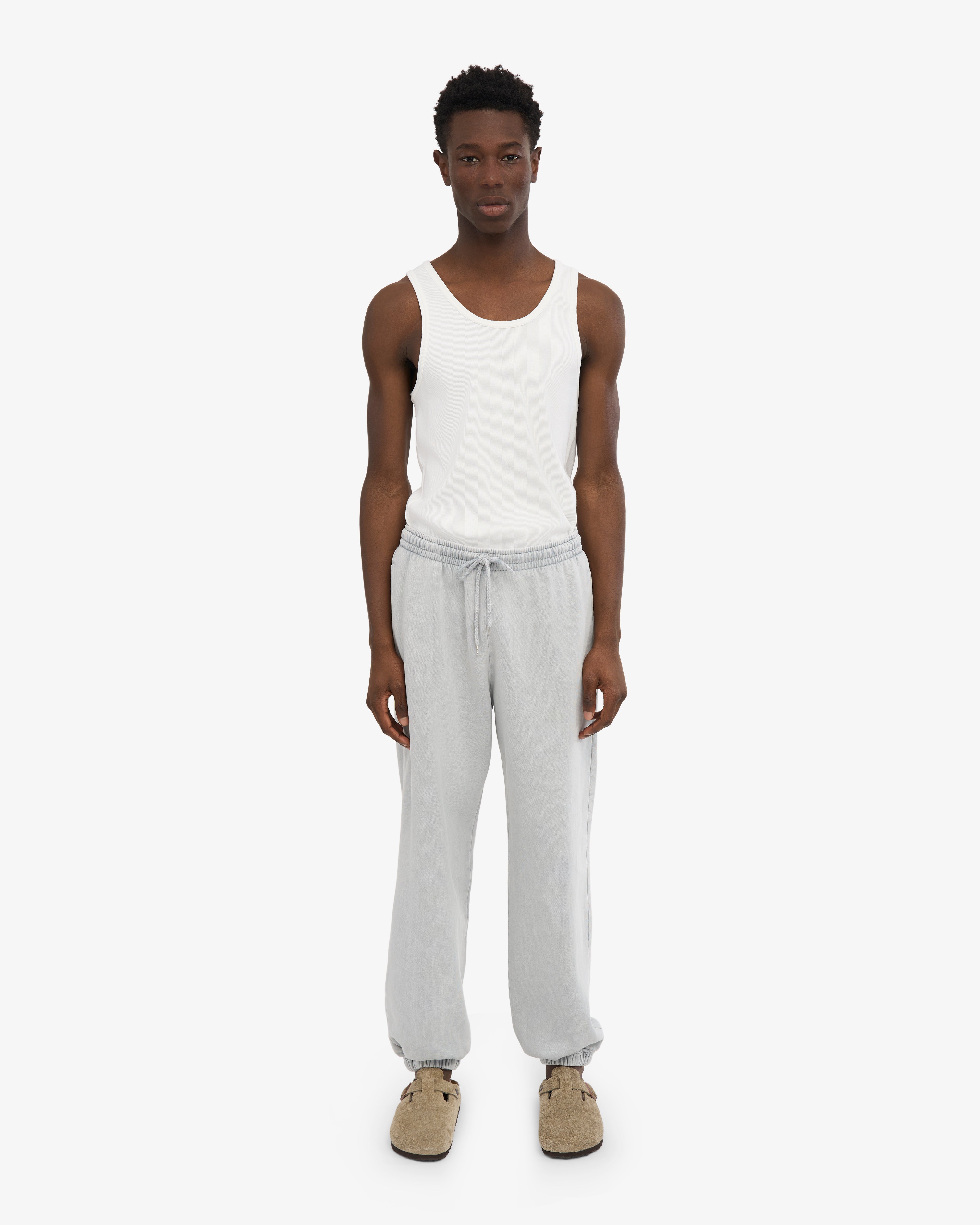 Organic Relaxed Sweatpants - Faded Grey