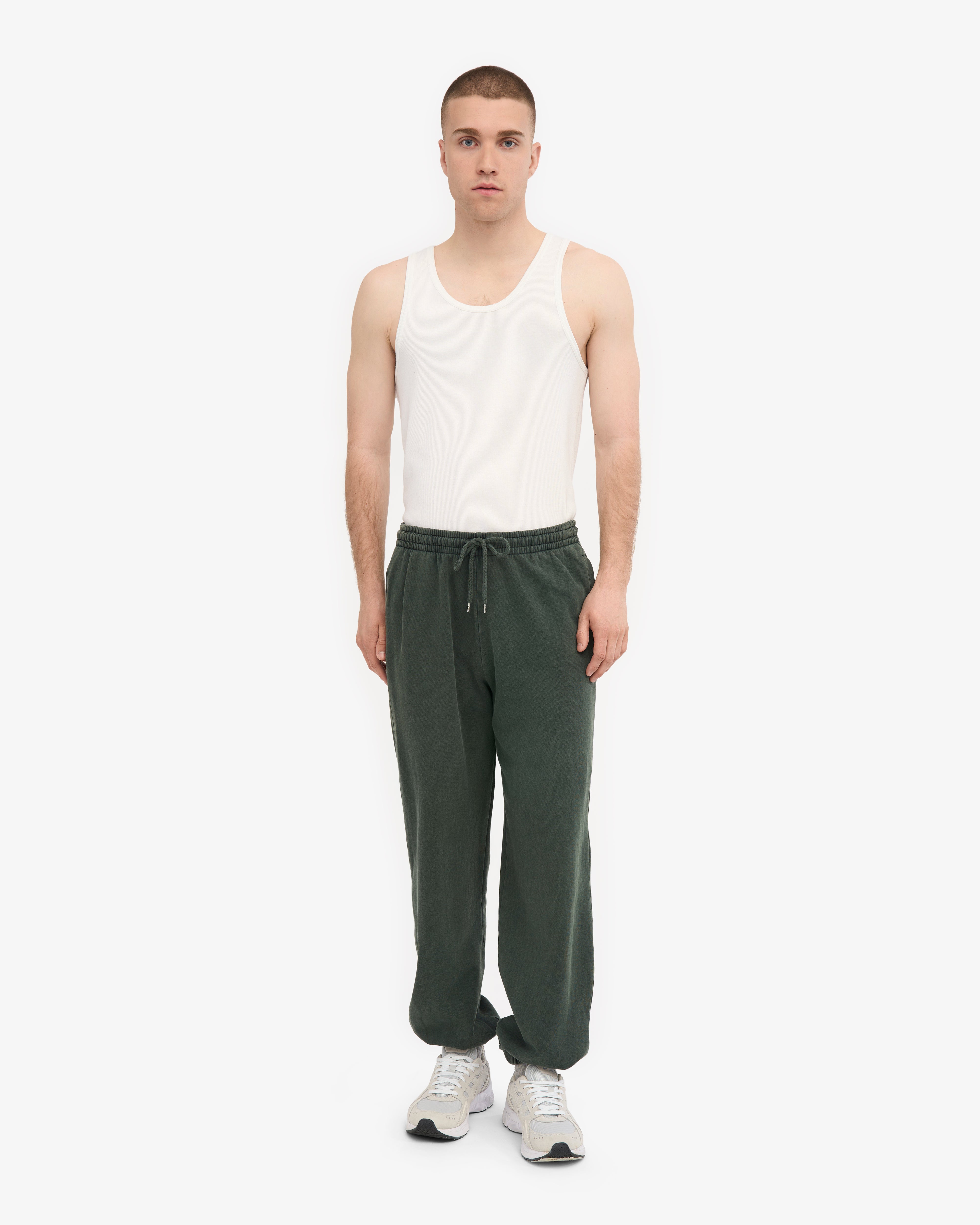 Organic Relaxed Sweatpants - Midnight Forest