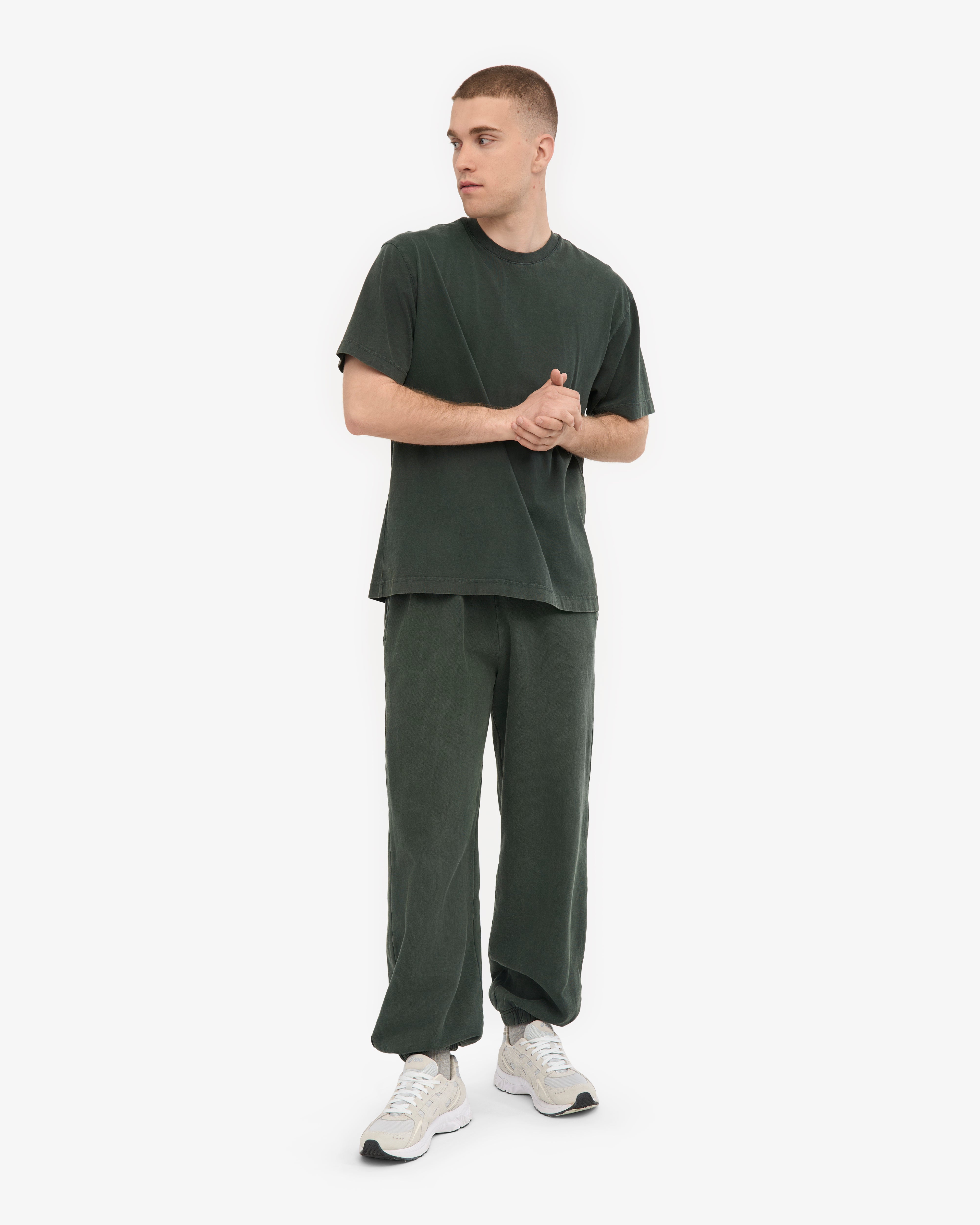 Organic Relaxed Sweatpants - Midnight Forest