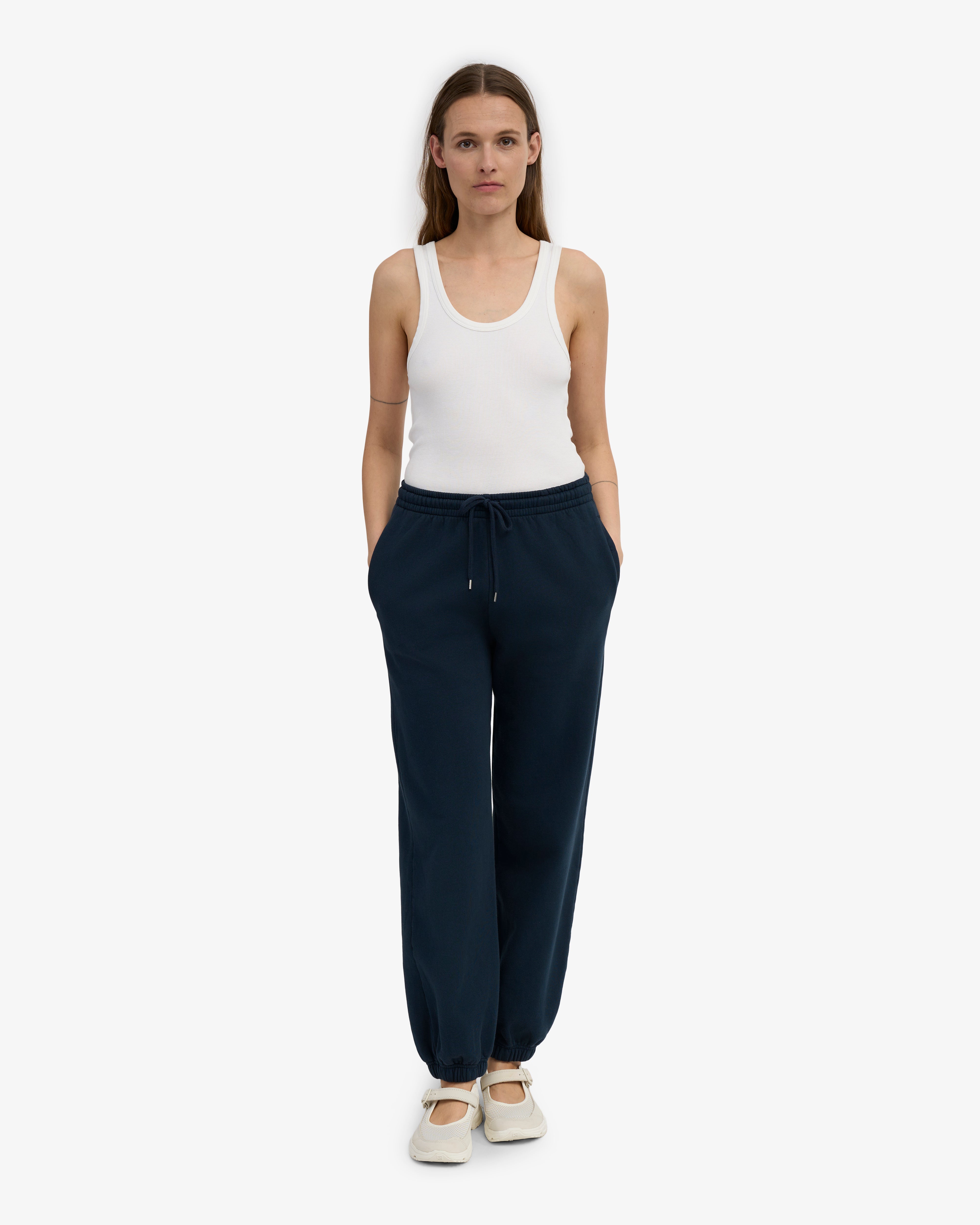 Organic Relaxed Sweatpants - Navy Blue