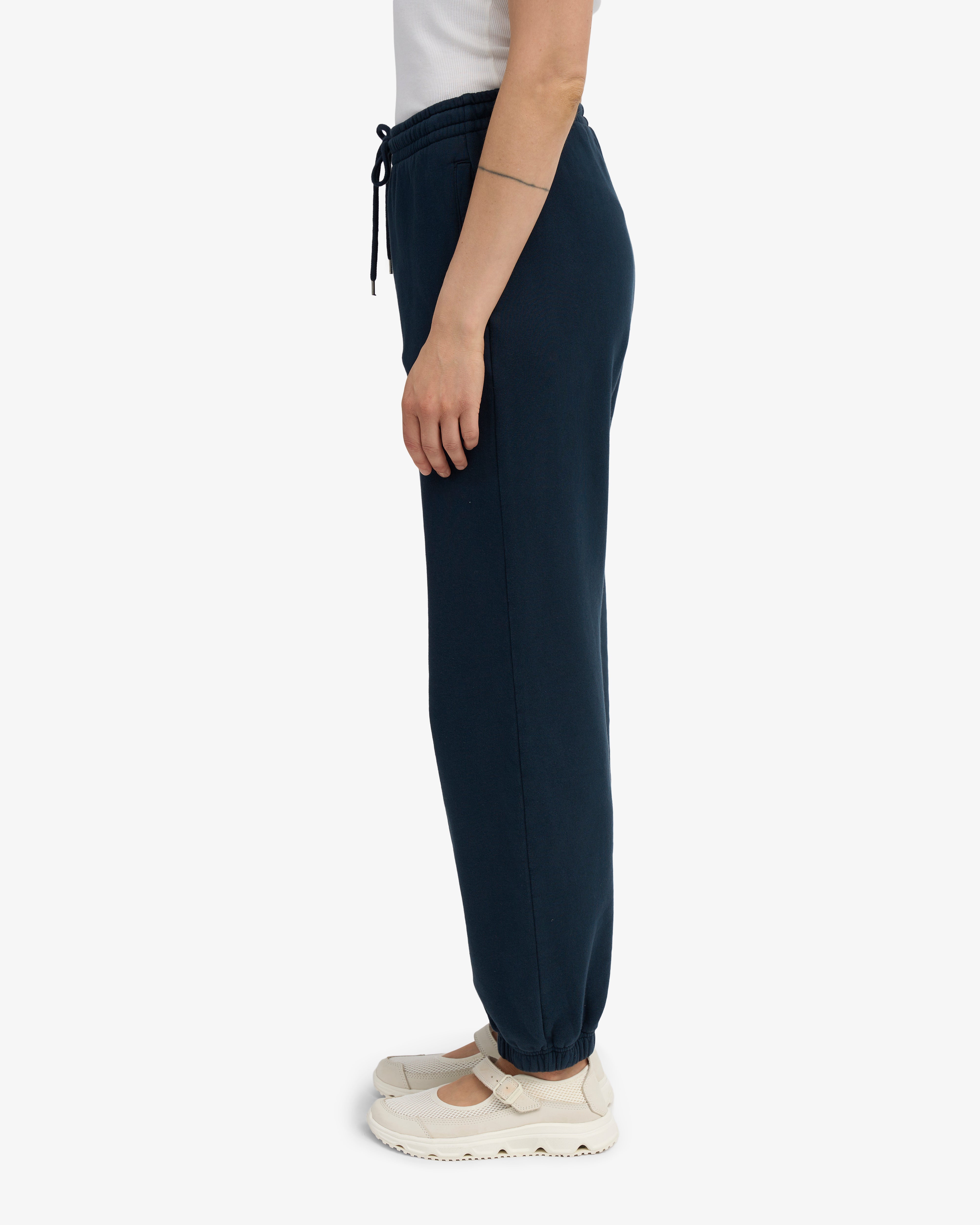 Organic Relaxed Hood Sweatsuit - Navy Blue
