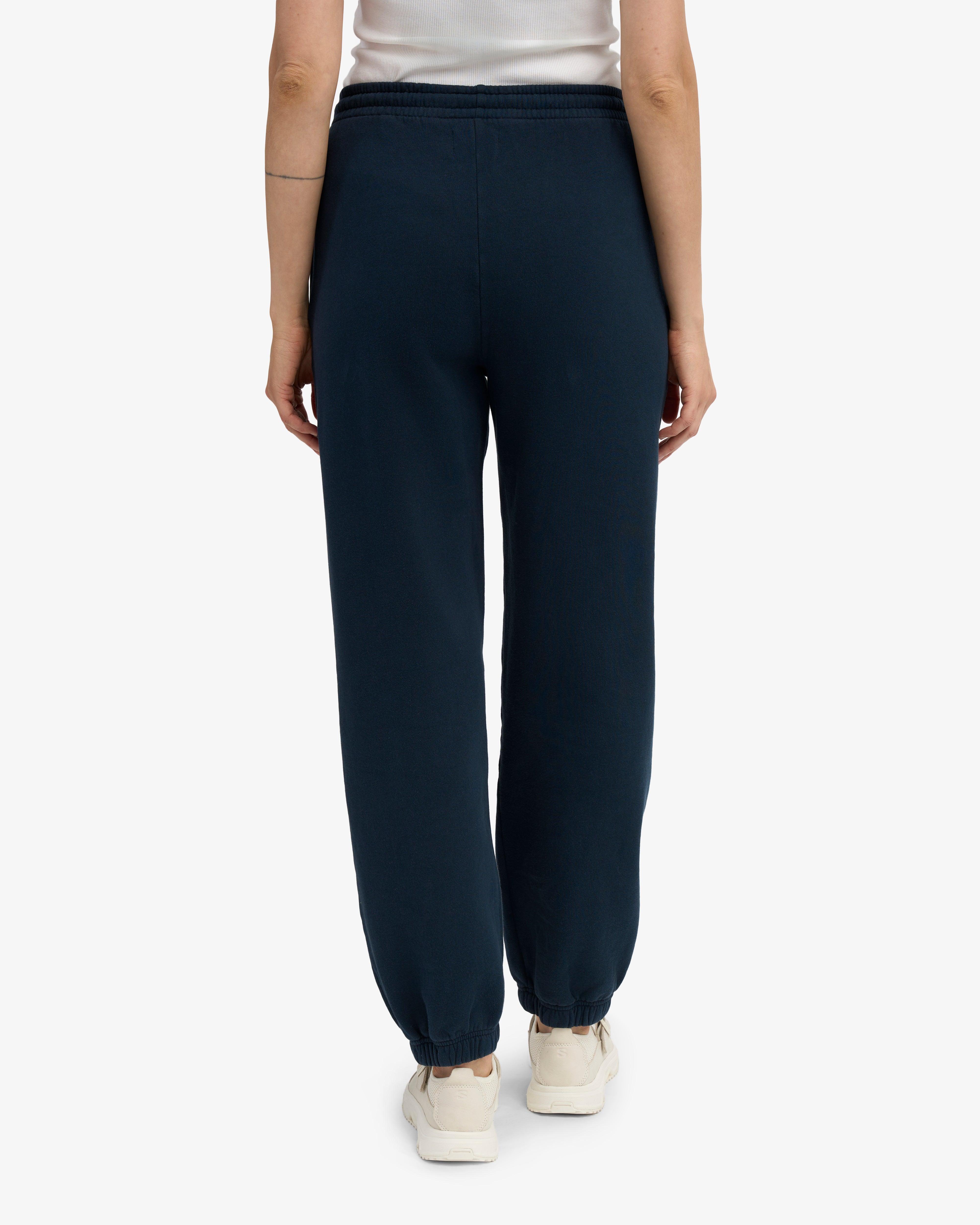 Organic Relaxed Hood Sweatsuit - Navy Blue