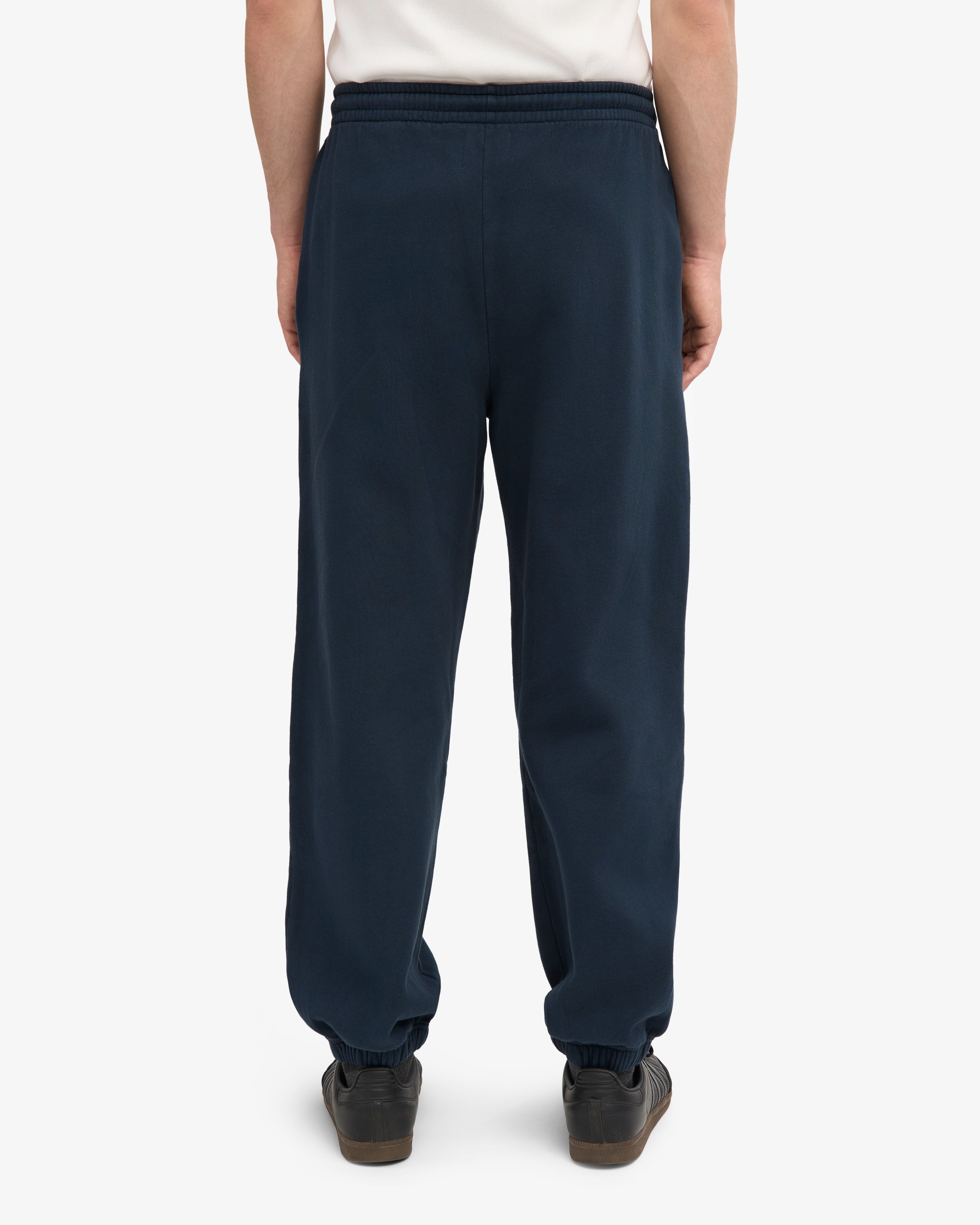 Organic Relaxed Hood Sweatsuit - Navy Blue