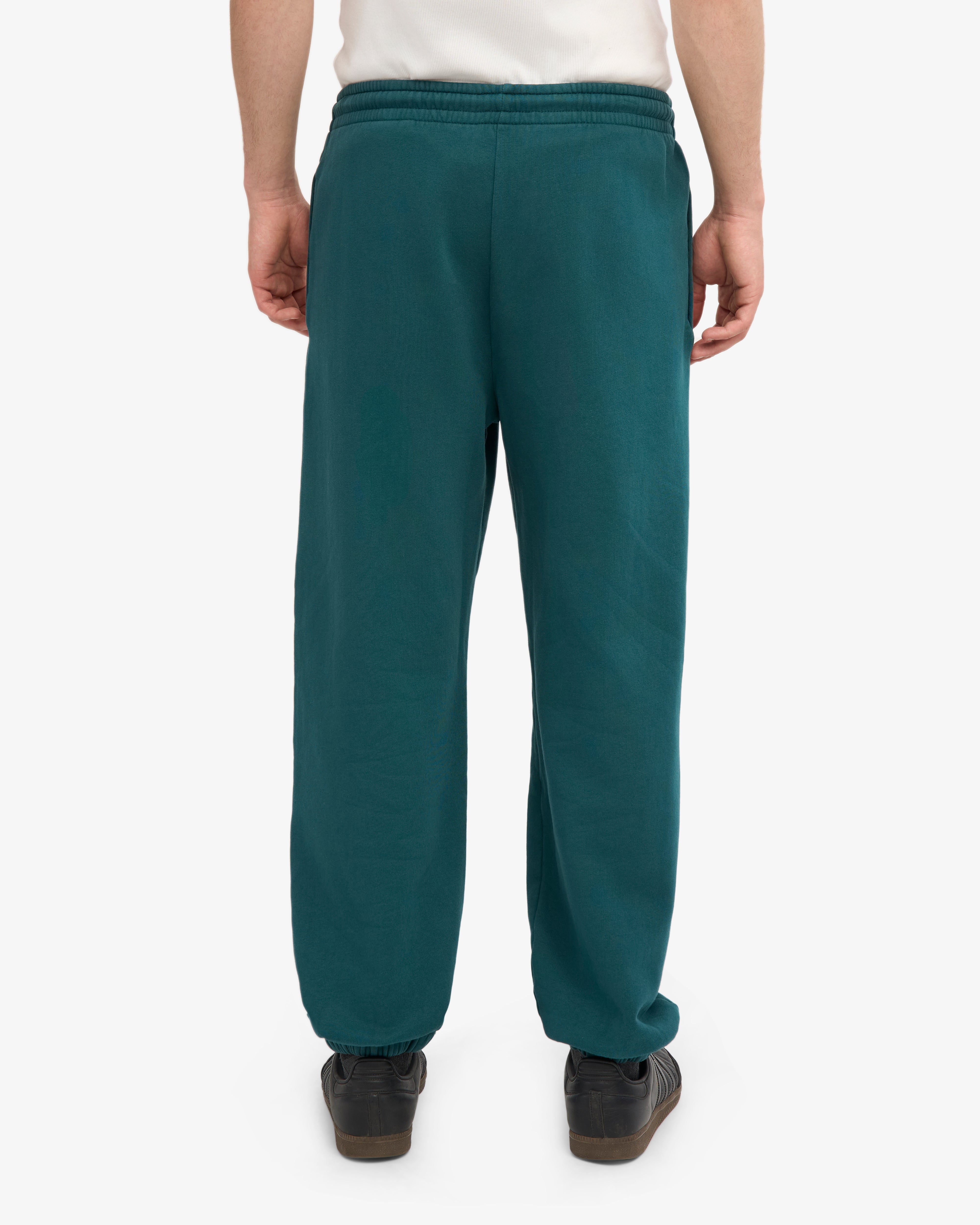 Organic Relaxed Sweatpants - Ocean Green