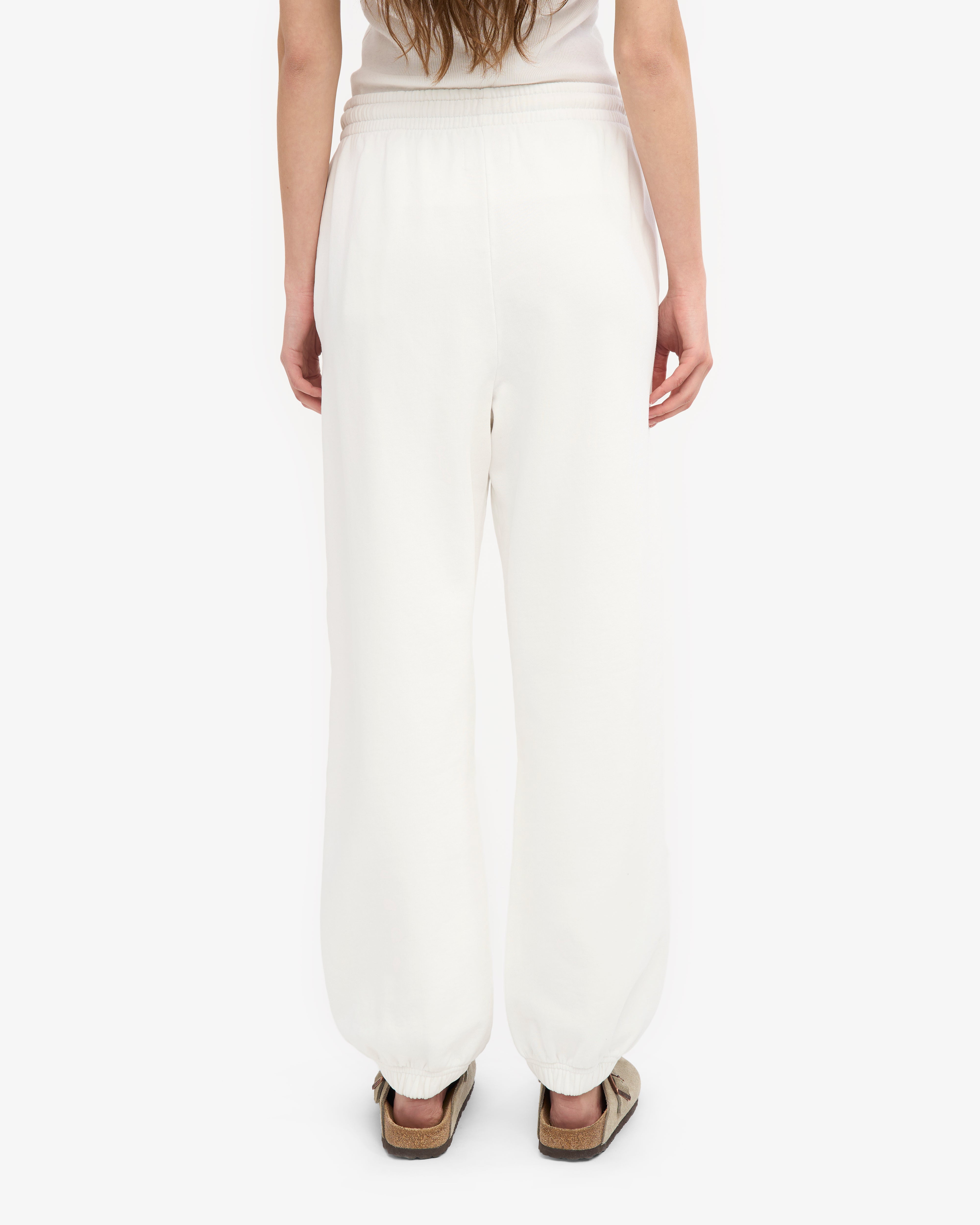 Organic Relaxed Sweatpants - Optical White