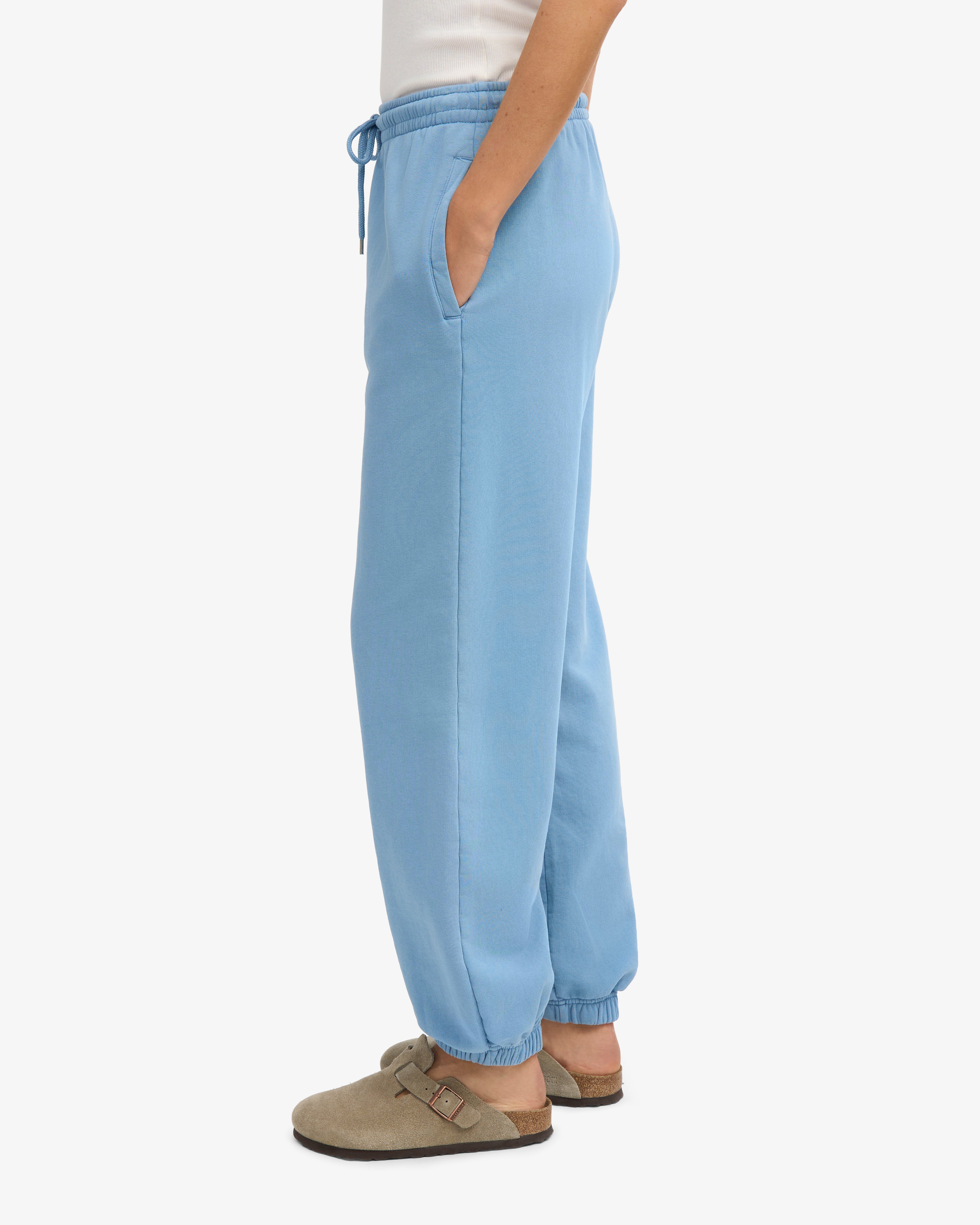 Organic Relaxed Sweatpants - Seaside Blue