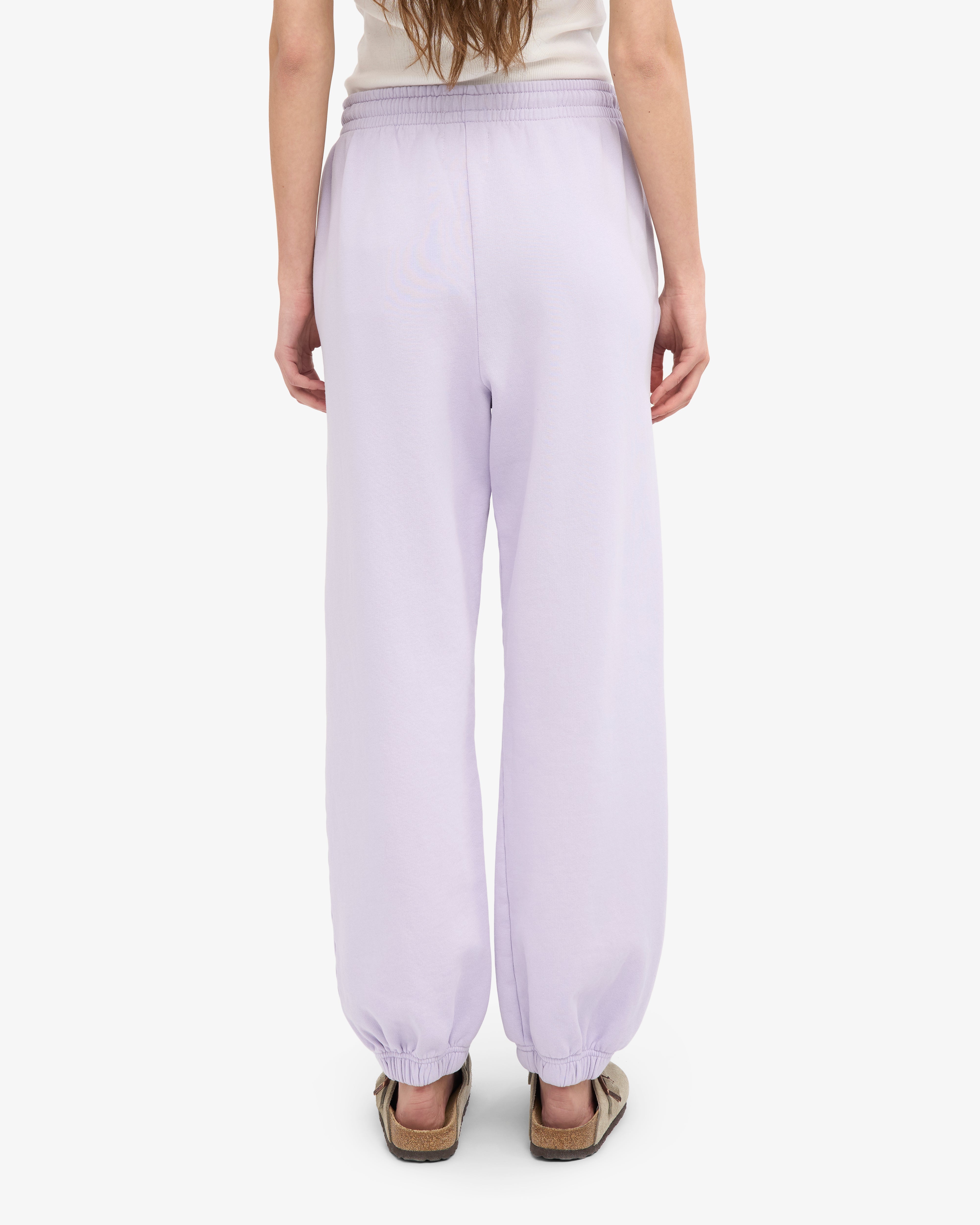 Organic Relaxed Hood Sweatsuit - Soft Lavender