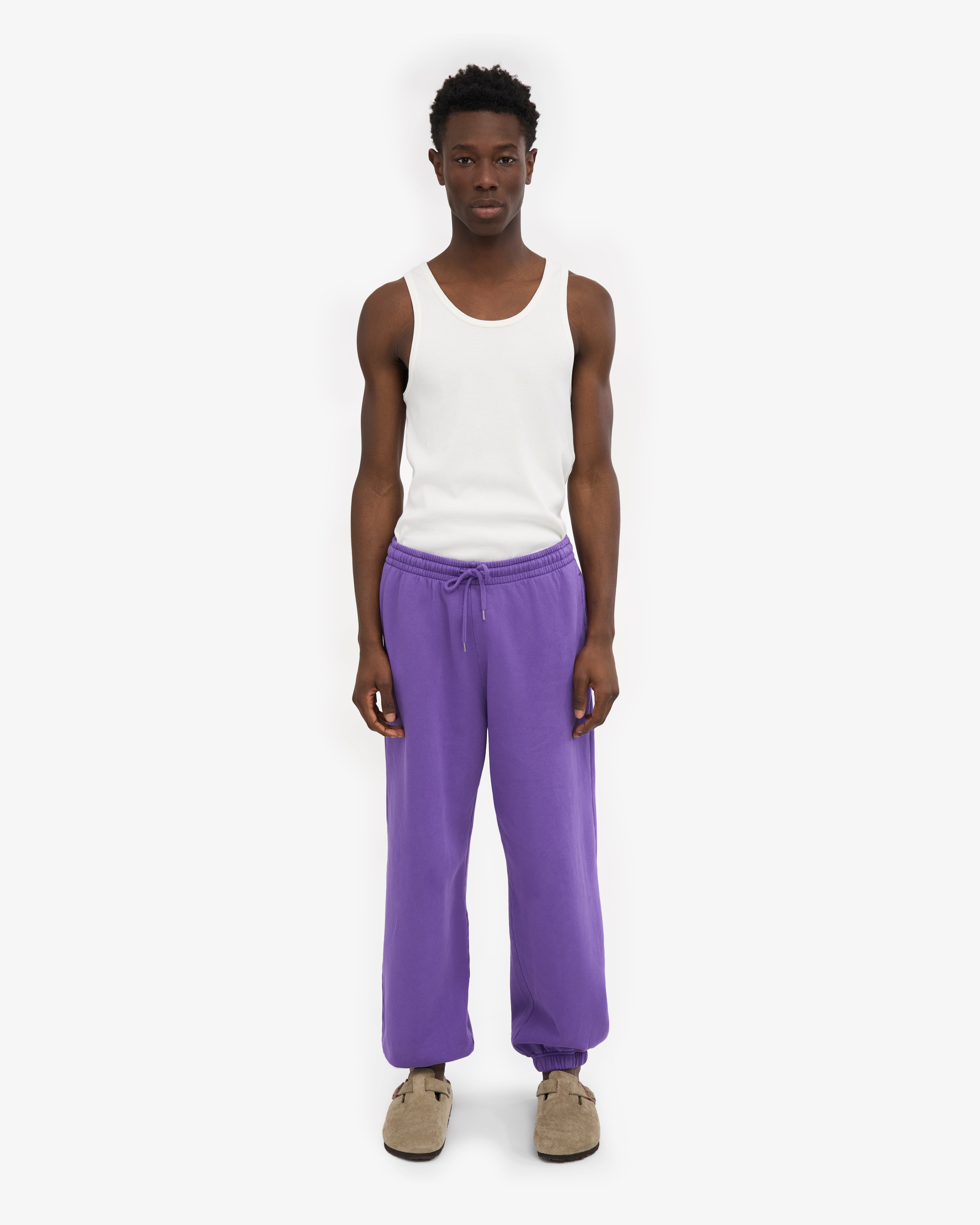 Organic Relaxed Sweatpants - Ultra Violet