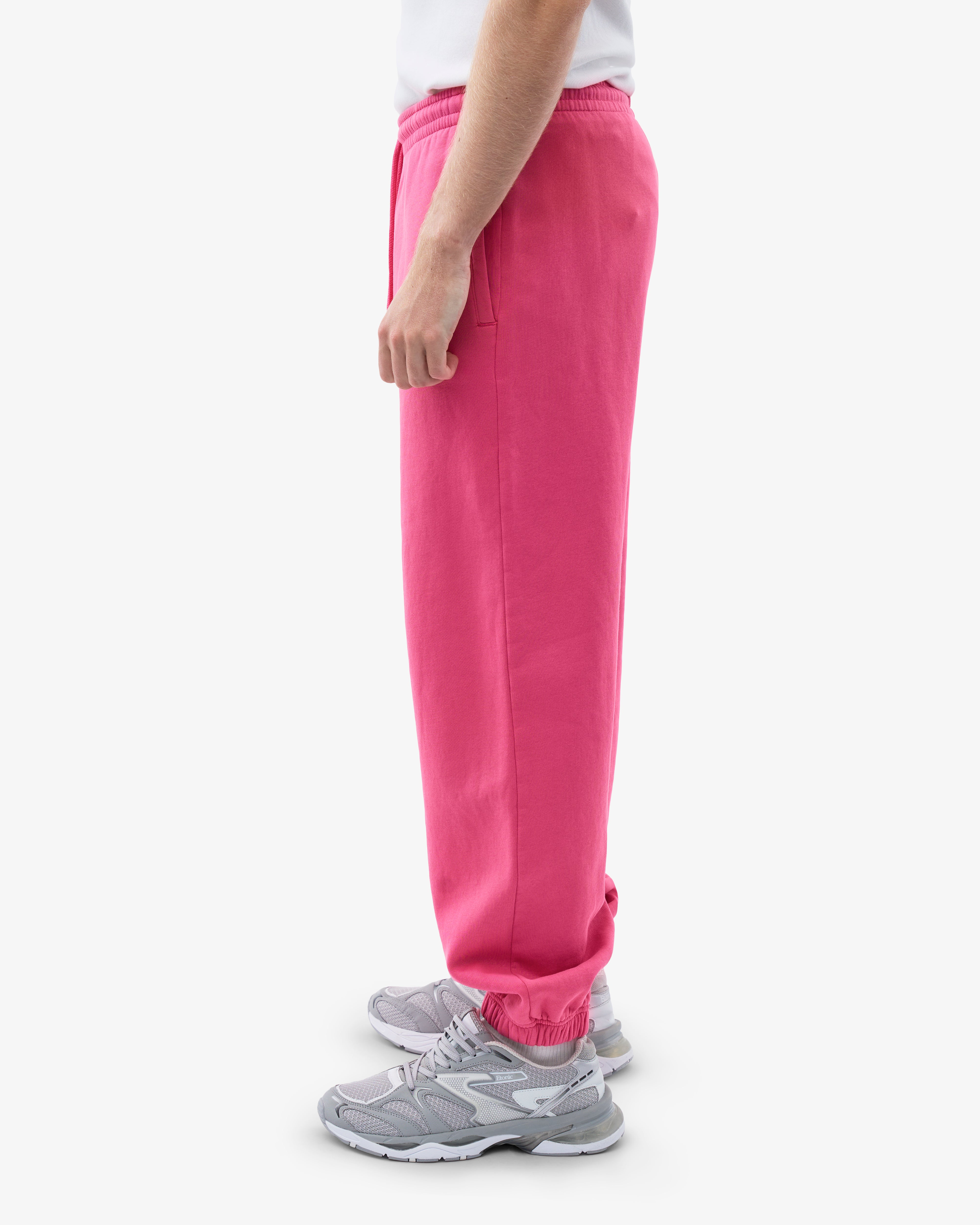 Organic Relaxed Sweatpants - Bubblegum Pink