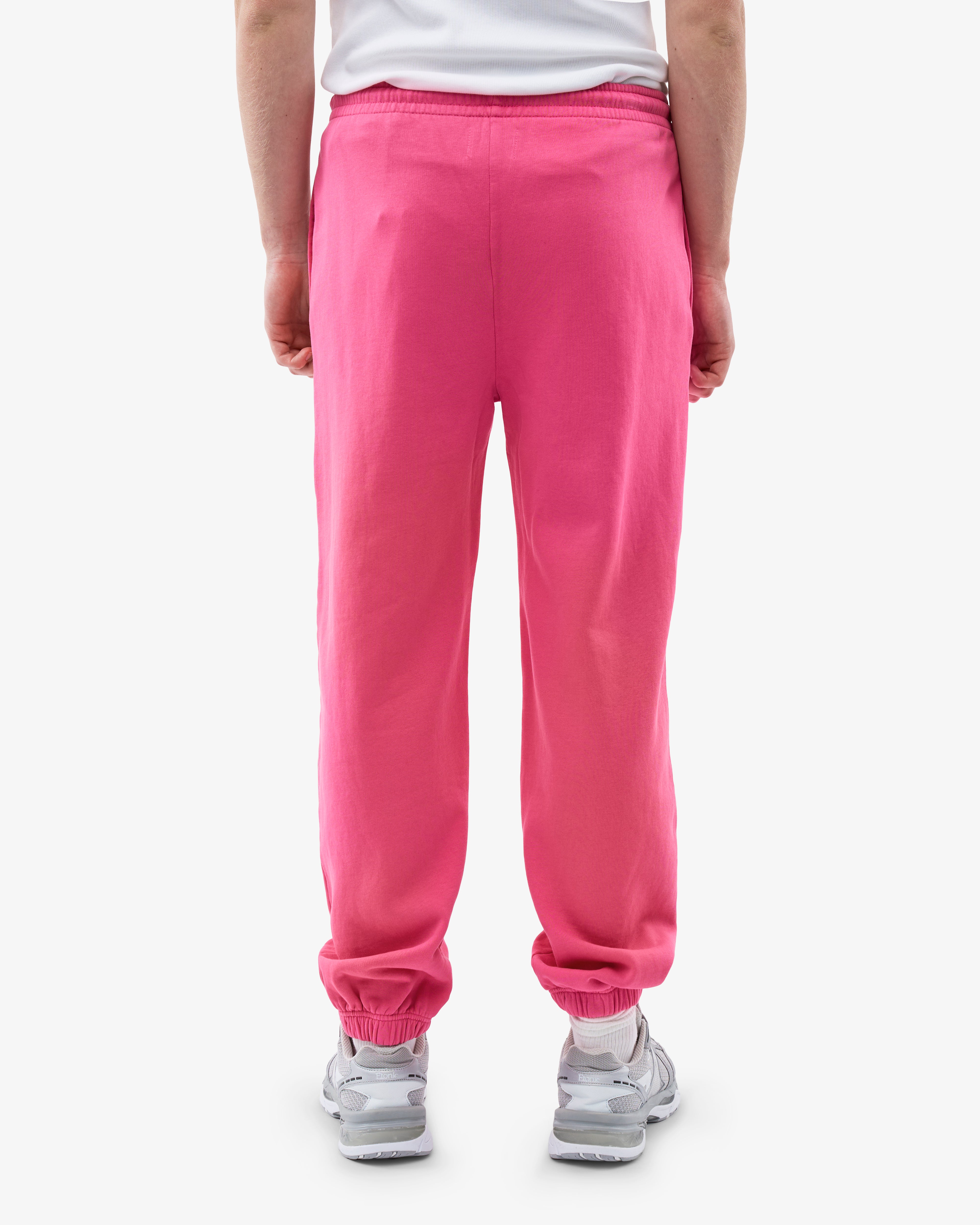 Organic Relaxed Sweatpants - Bubblegum Pink