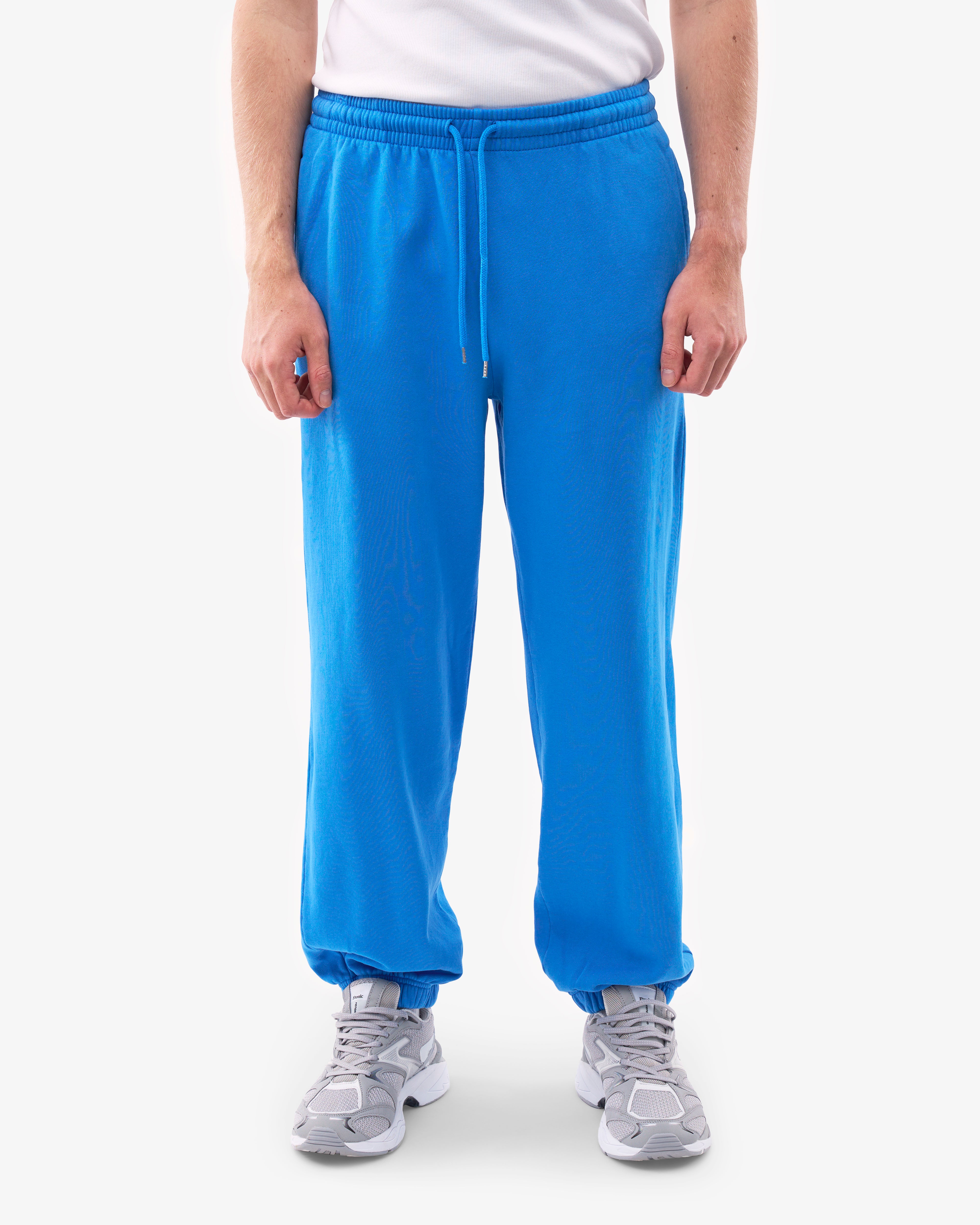 Organic Relaxed Sweatpants - Pacific Blue