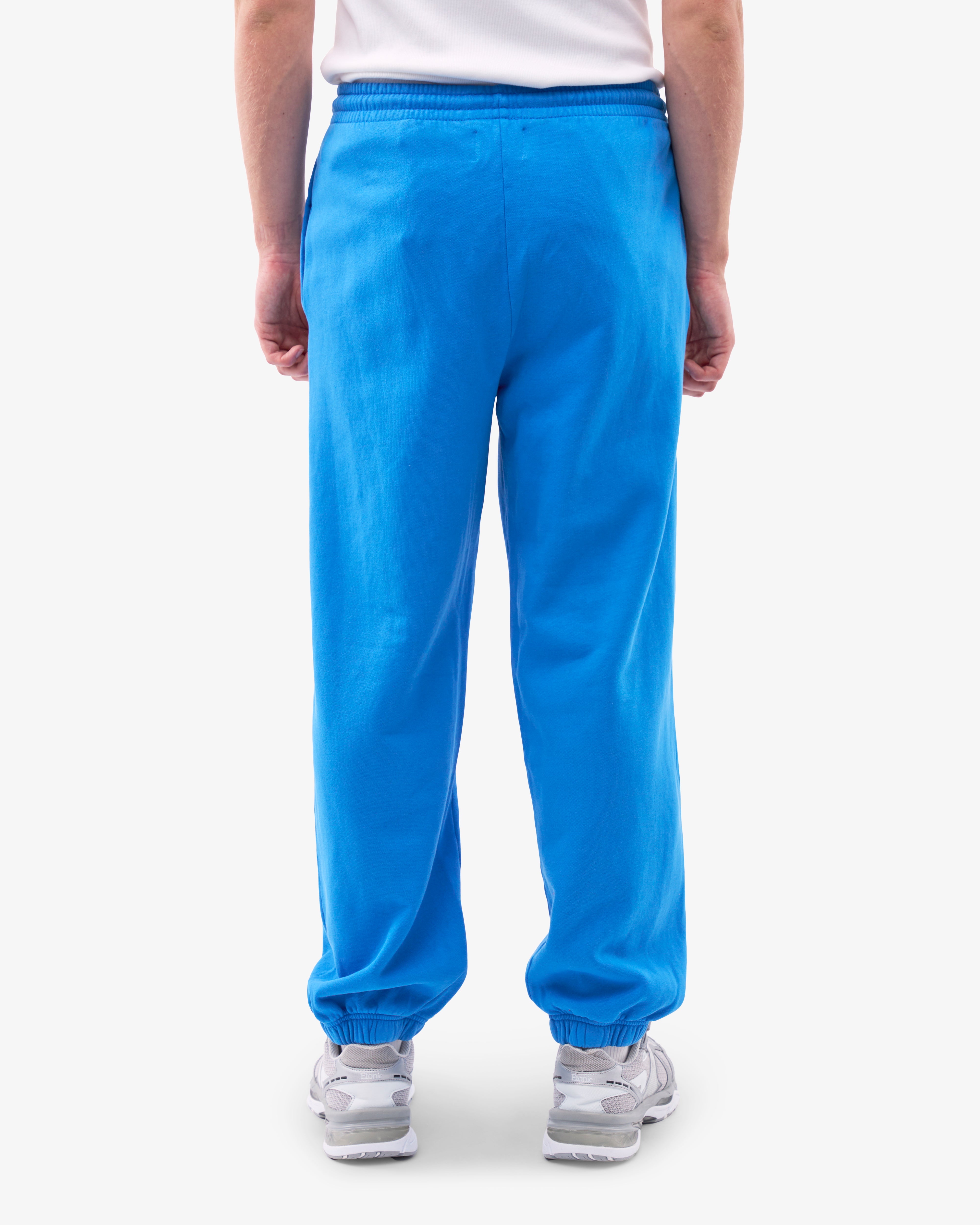 Organic Relaxed Sweatpants - Pacific Blue