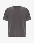 Heavy Organic Boxy Tee - Faded Black