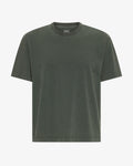 Heavy Organic Boxy Tee - Midnight Forest