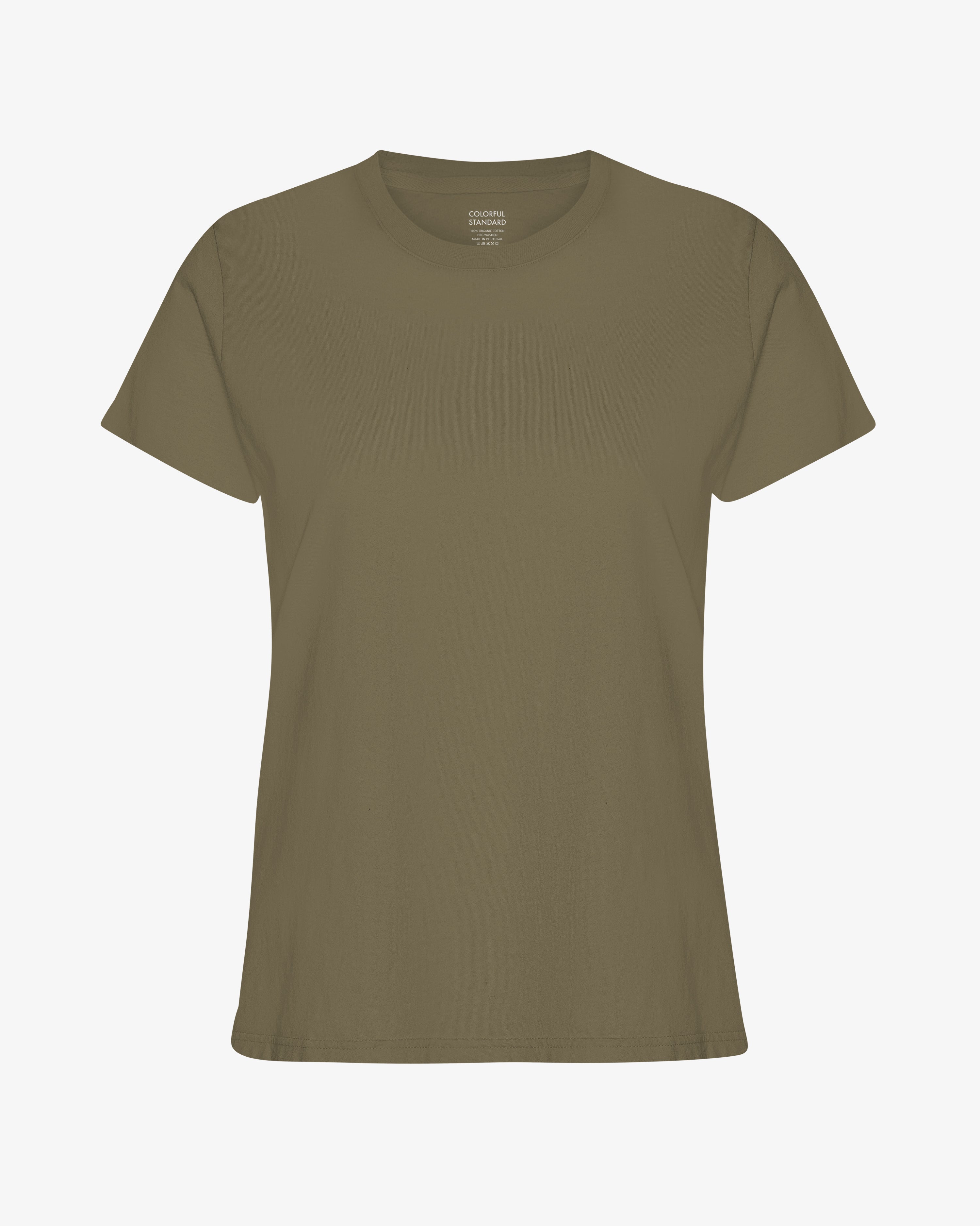 Women Light Organic Tee - Dusty Olive