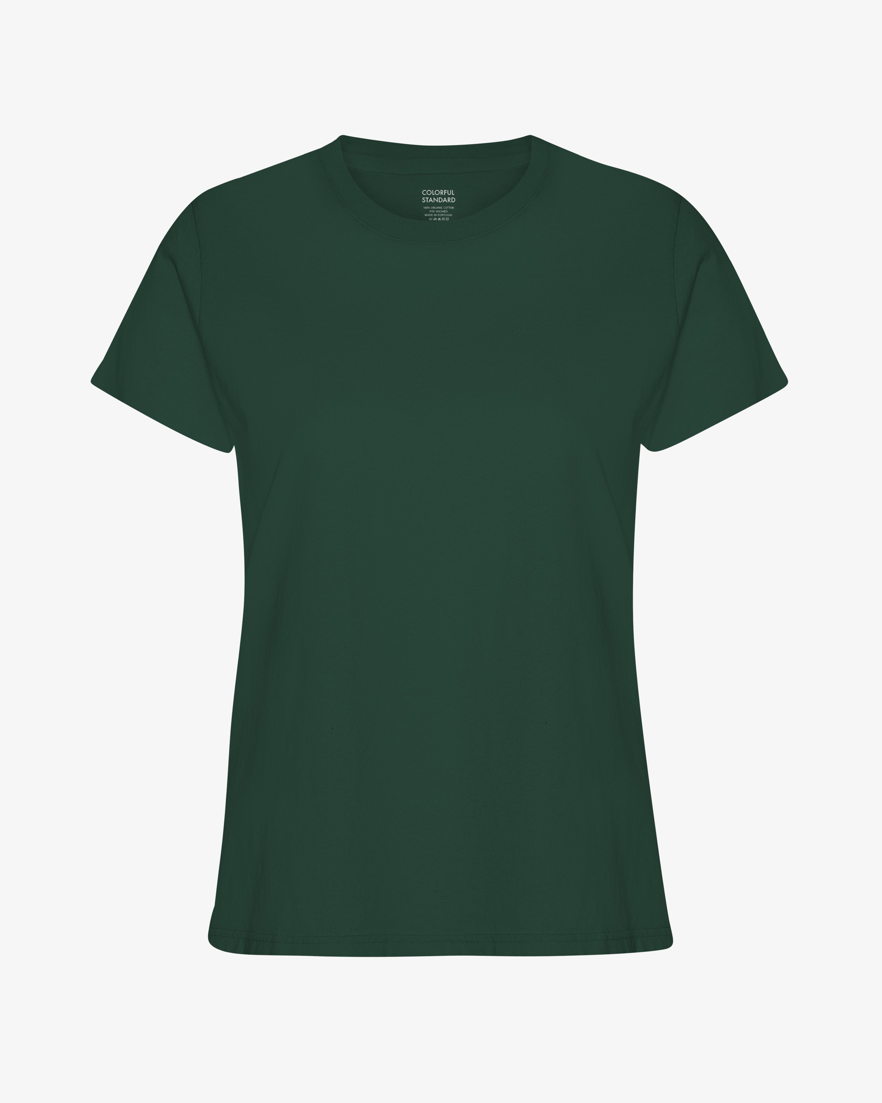 Women Light Organic Tee - Emerald Green