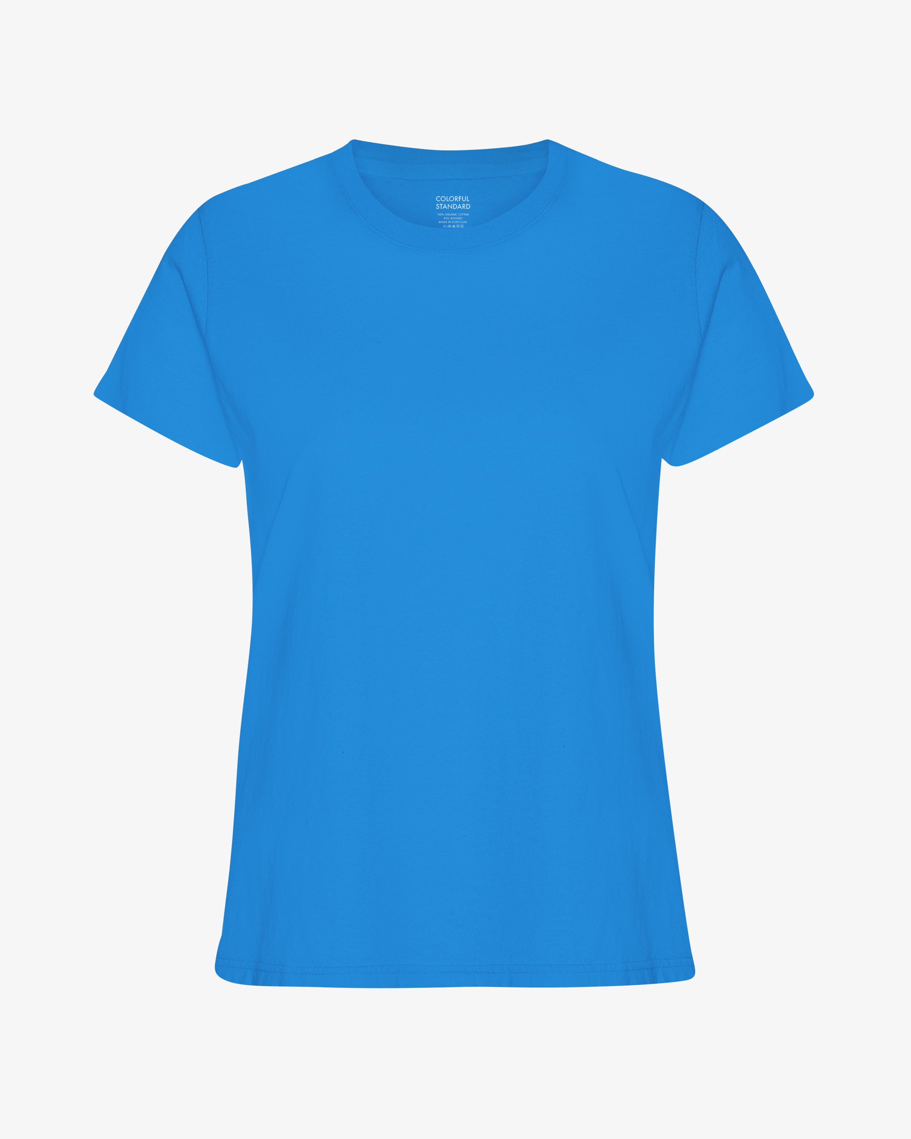 Women Light Organic Tee - Pacific Blue