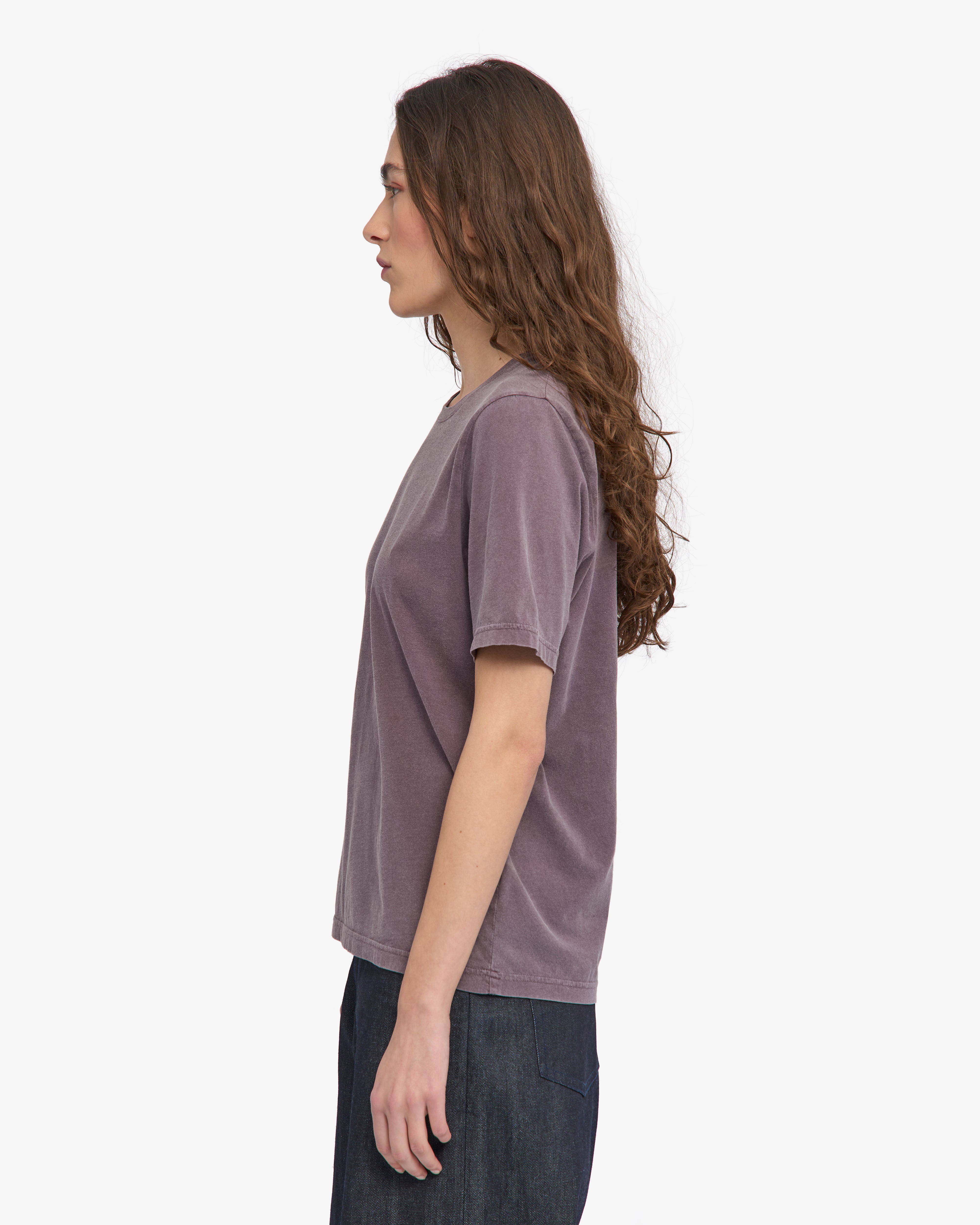 Women Light Organic Tee - Faded Grape