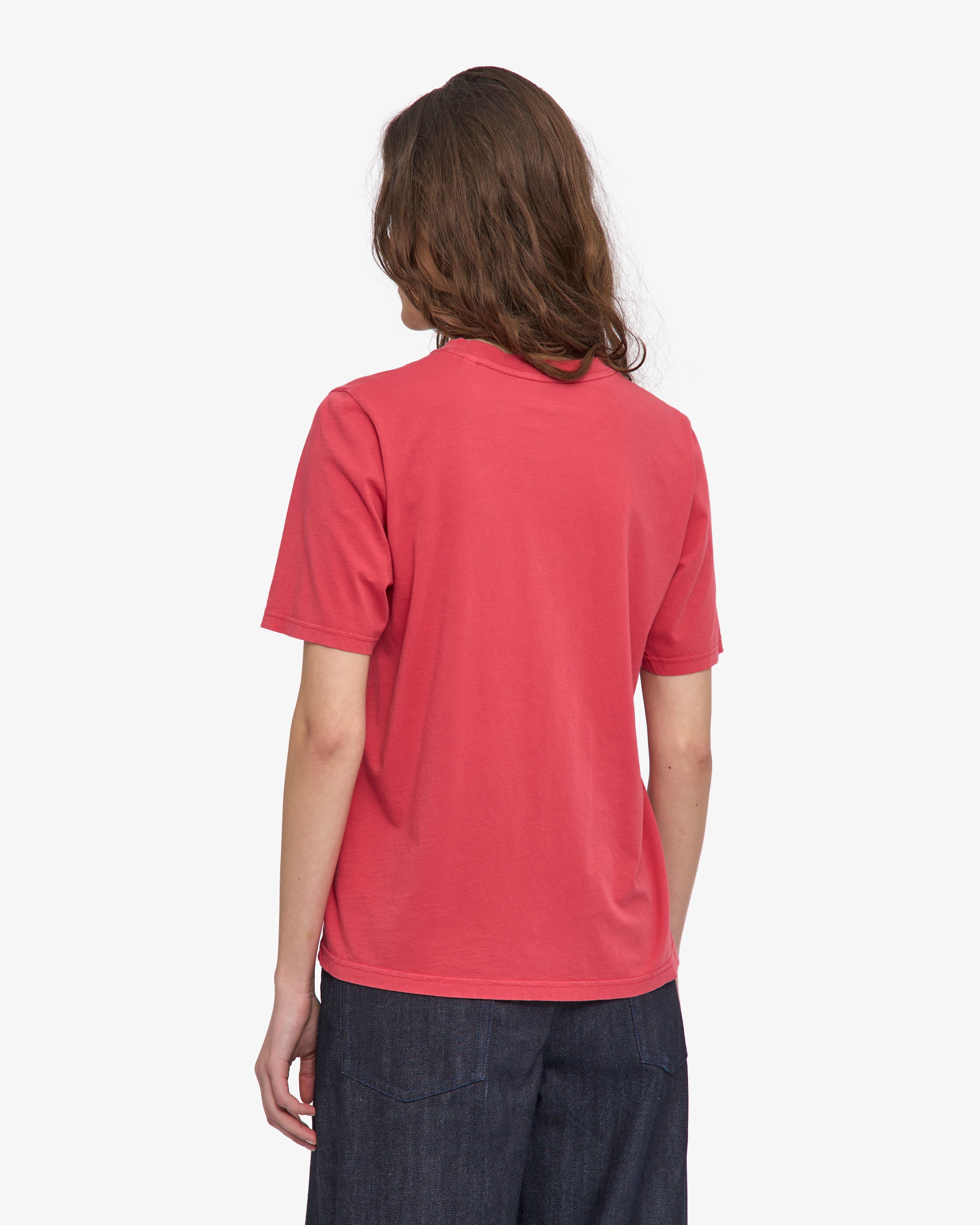 Women Light Organic Tee - Faded Red