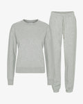 Organic Classic Sweatsuit - Heather Grey