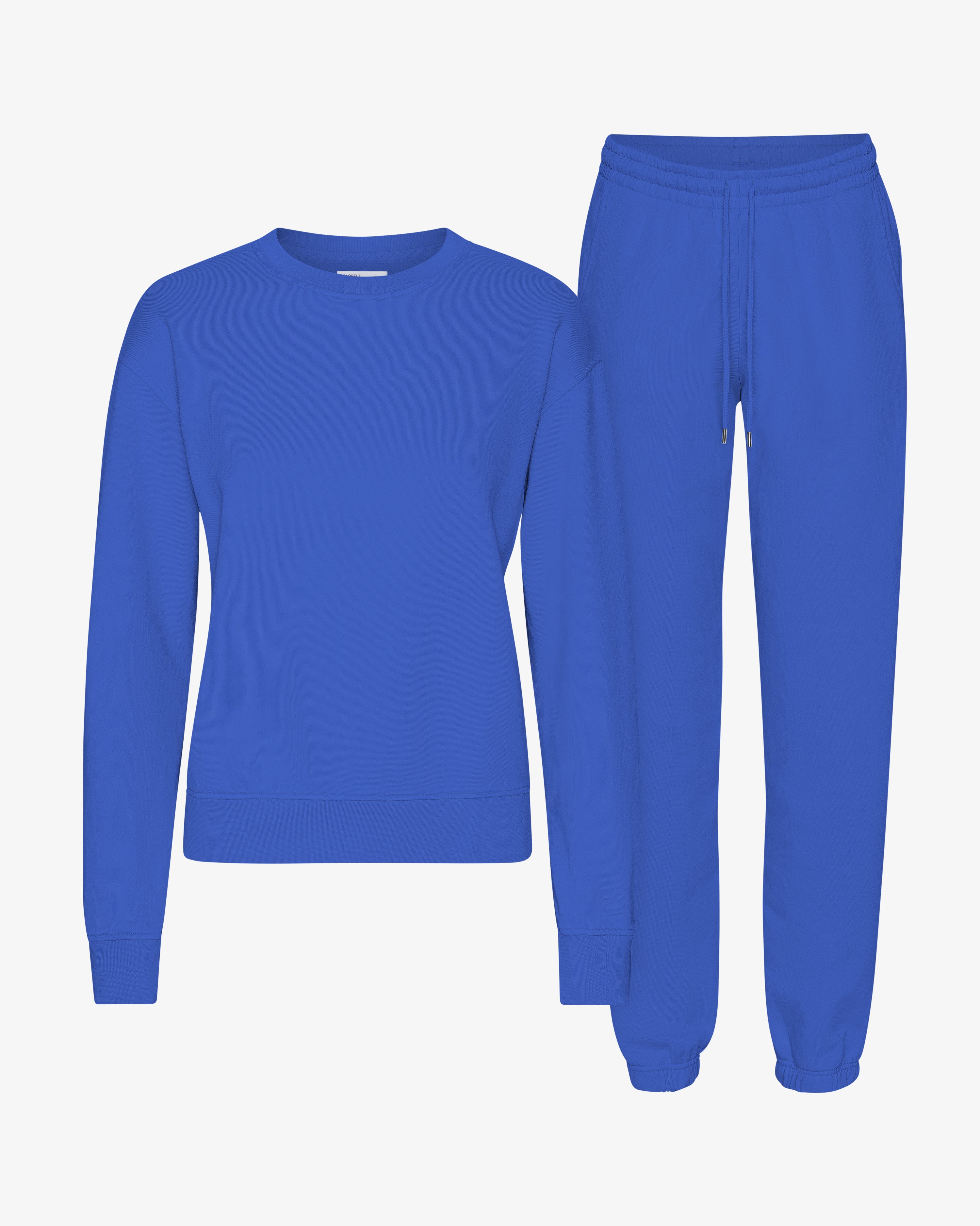Organic Classic Sweatsuit - Sapphire Blue