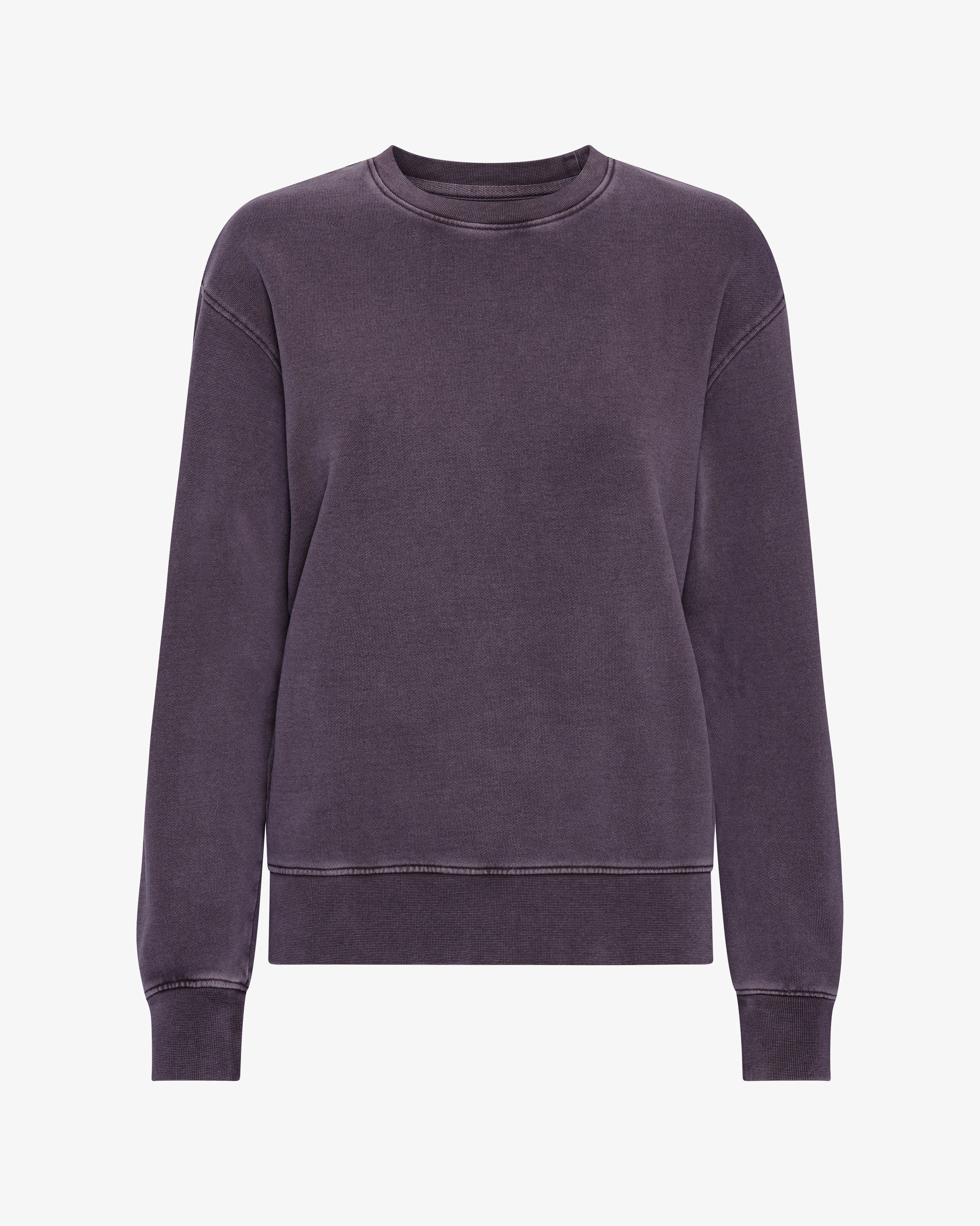 Women Classic Organic Crew - Faded Grape