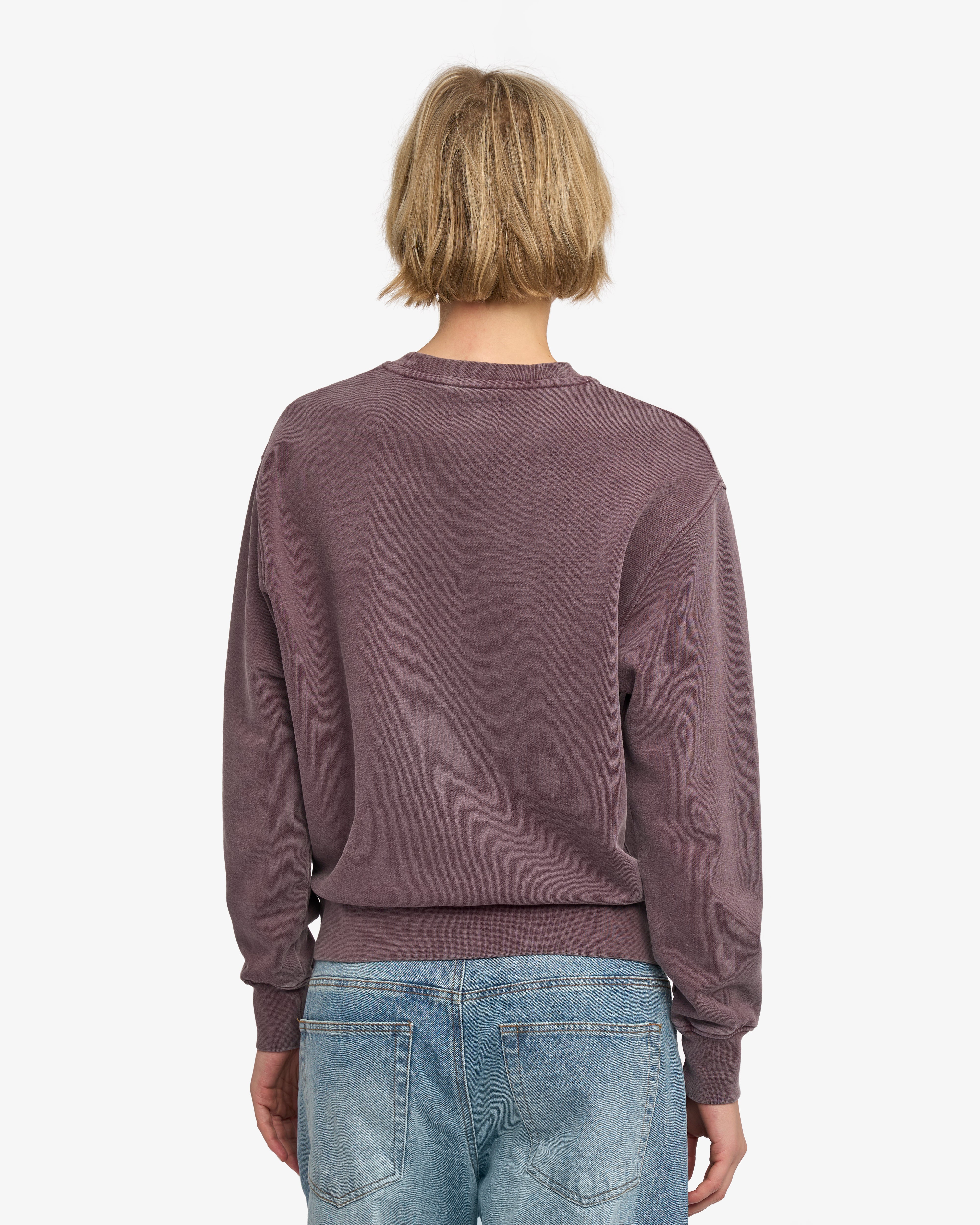 Women Classic Organic Crew - Faded Grape