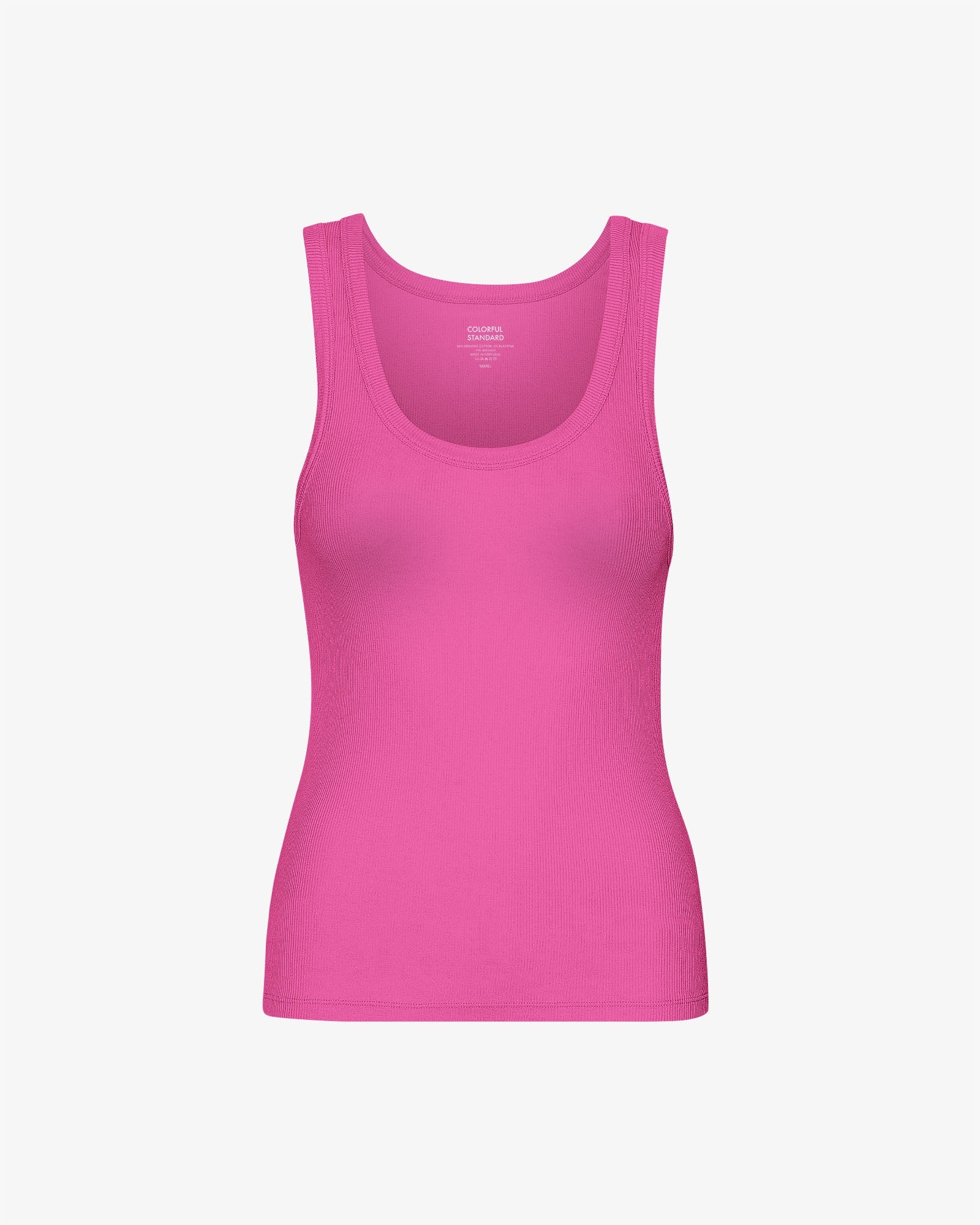 Pink shops ribbed tank