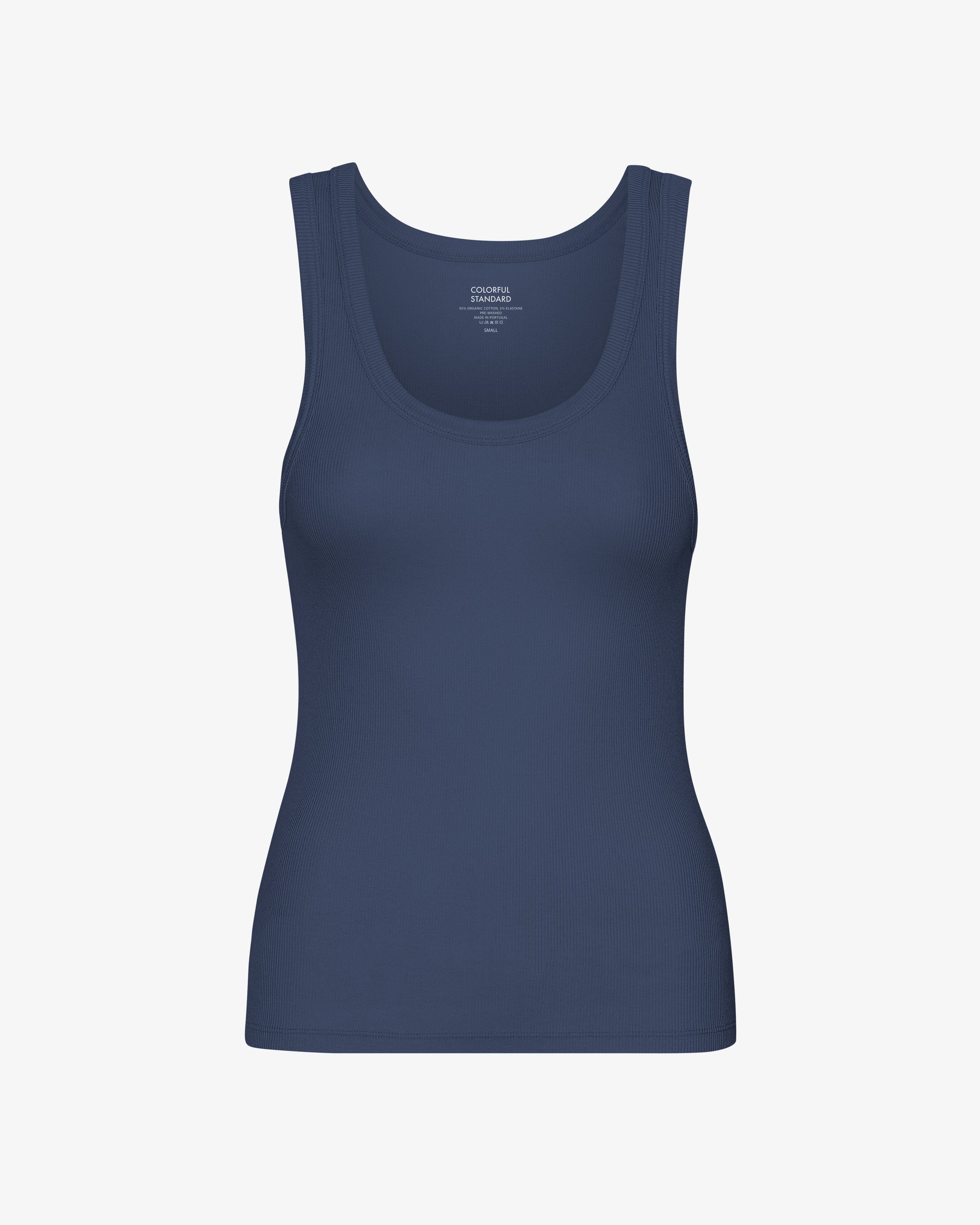 Gingham Blue - Inspired By Harry Styles - Sustainably Made Tank Top main image 1