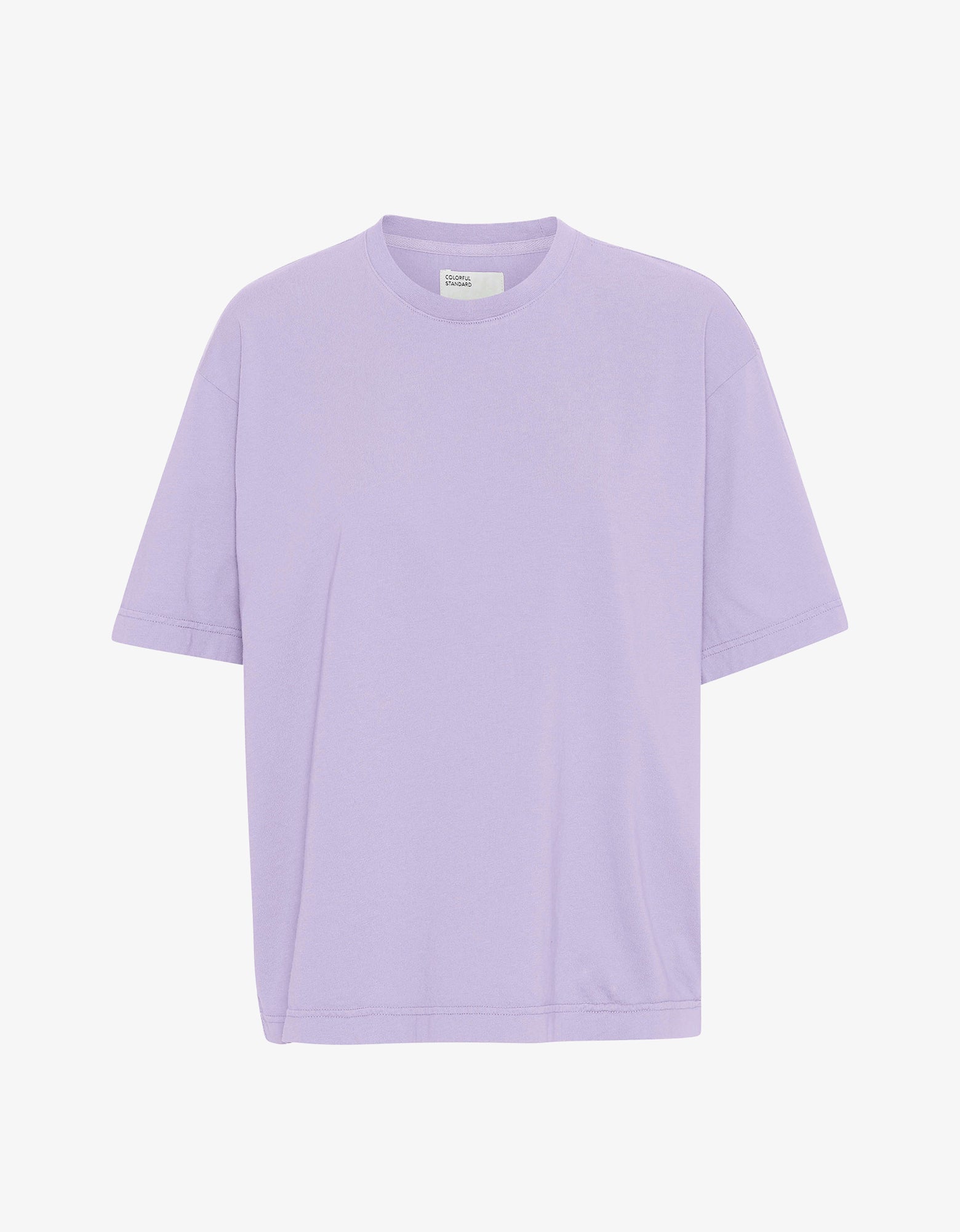 Oversized Organic T-Shirt - Soft Lavender