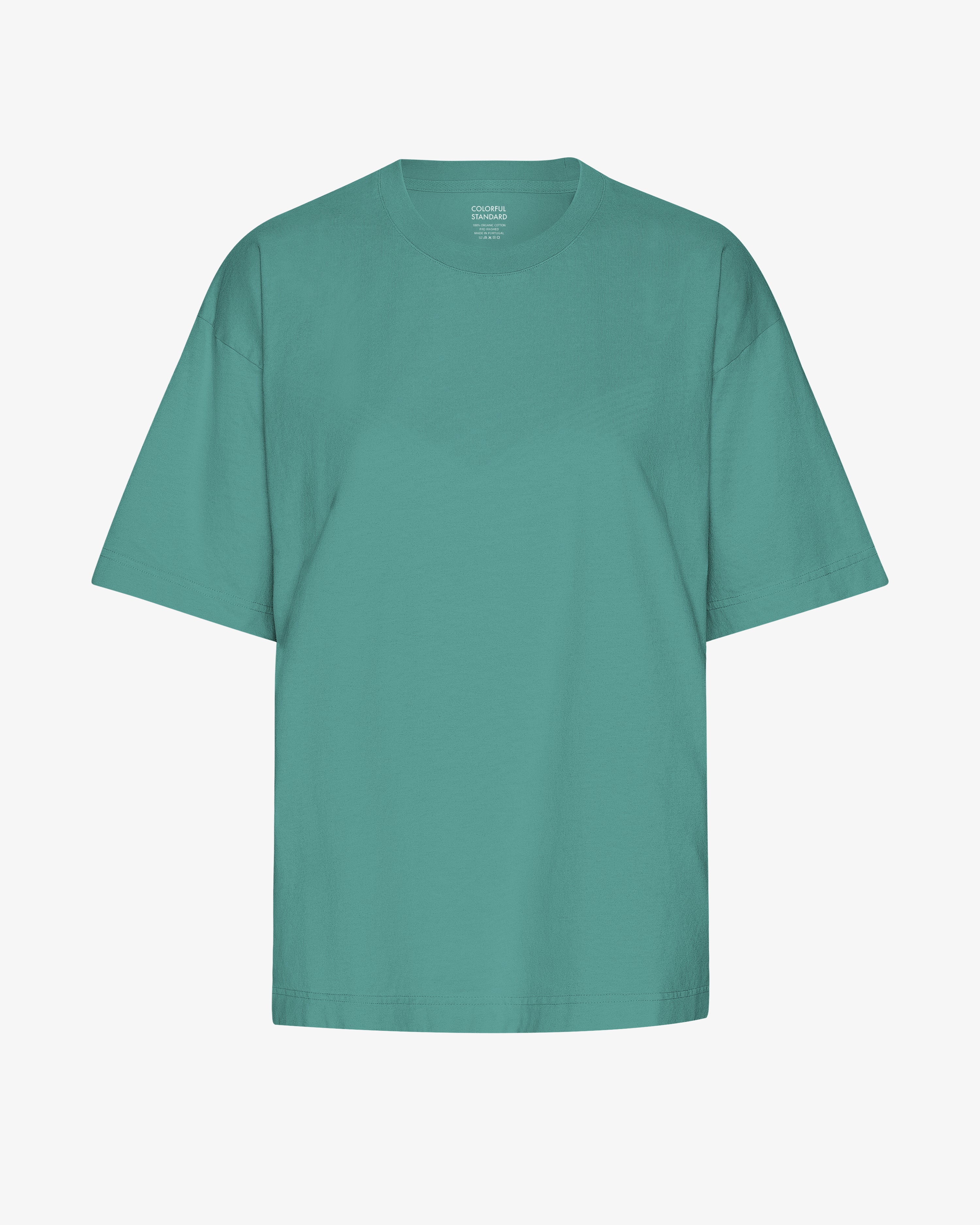 Oversized Organic T-Shirt - Pine Green