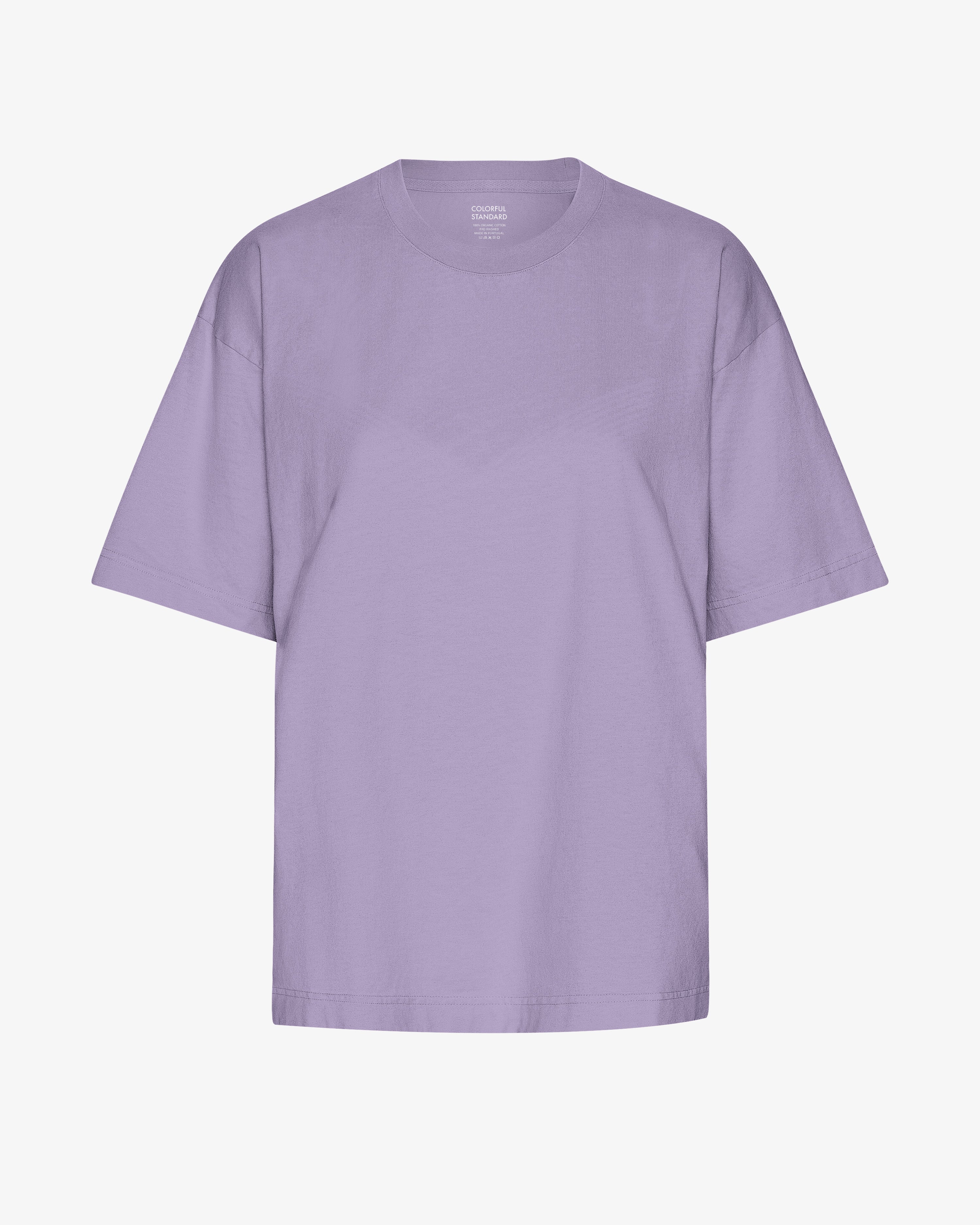 Oversized Organic T-Shirt - Purple Jade