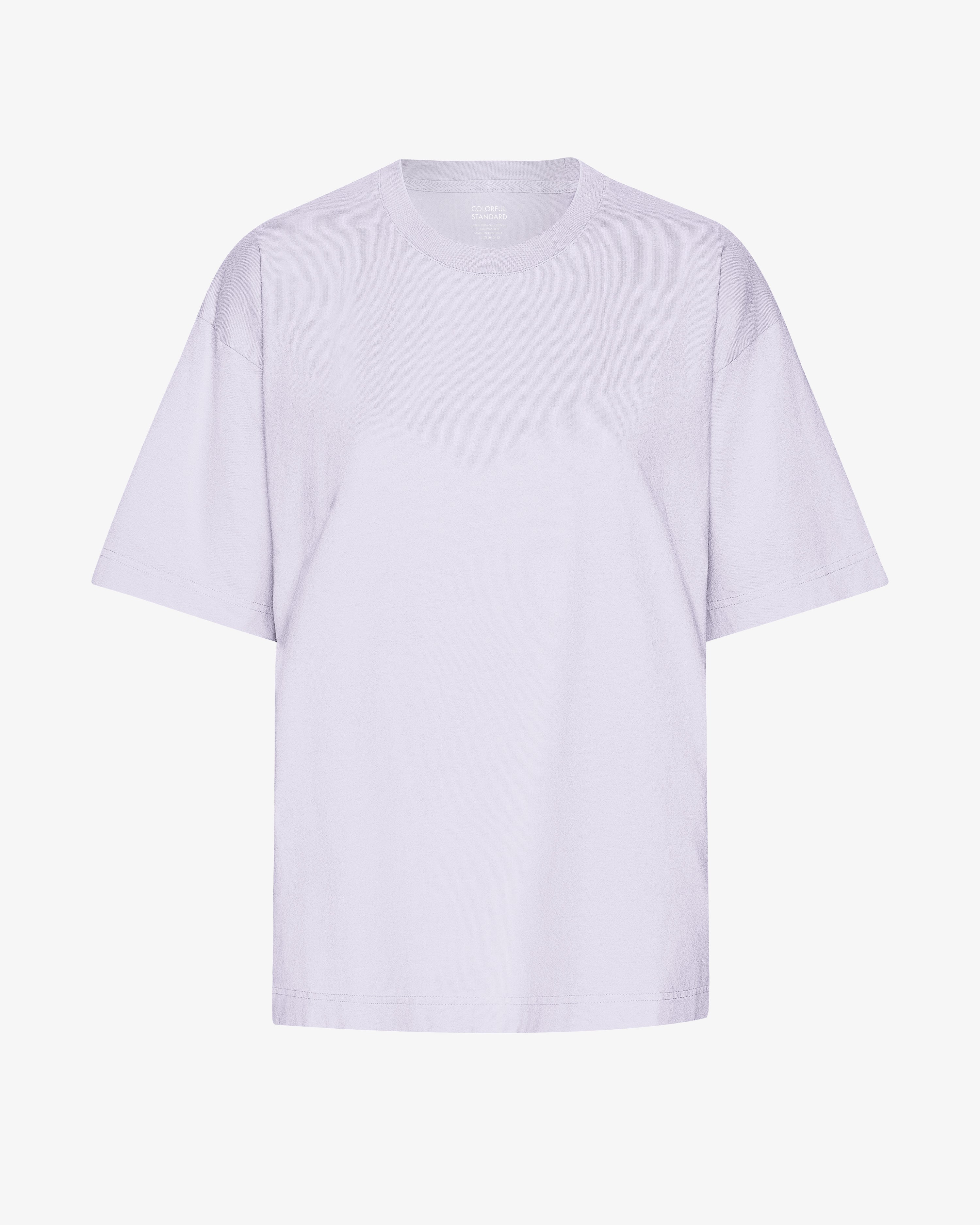 Oversized Organic T-Shirt - Soft Lavender