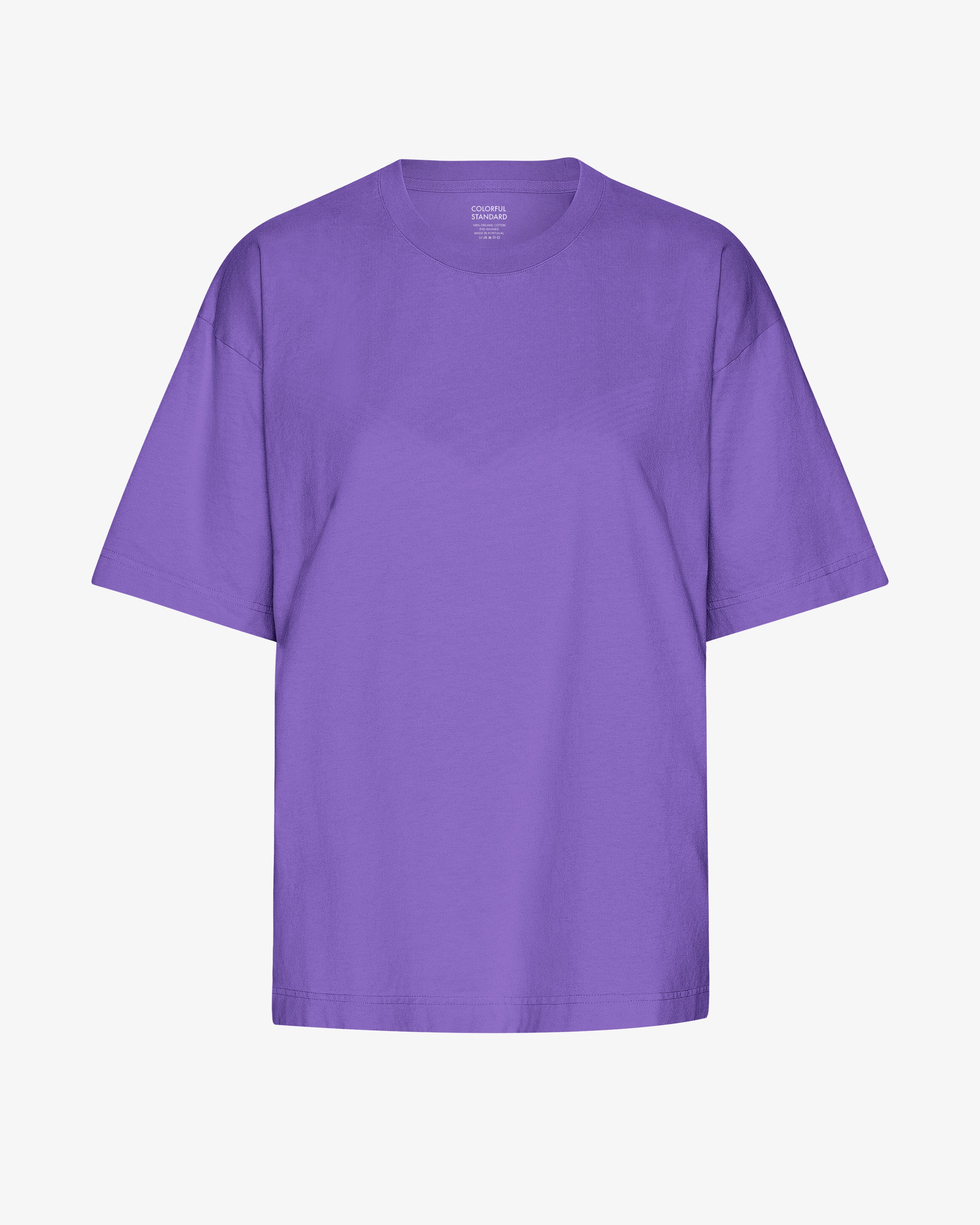 Oversized Organic T-Shirt - Ultra Violet