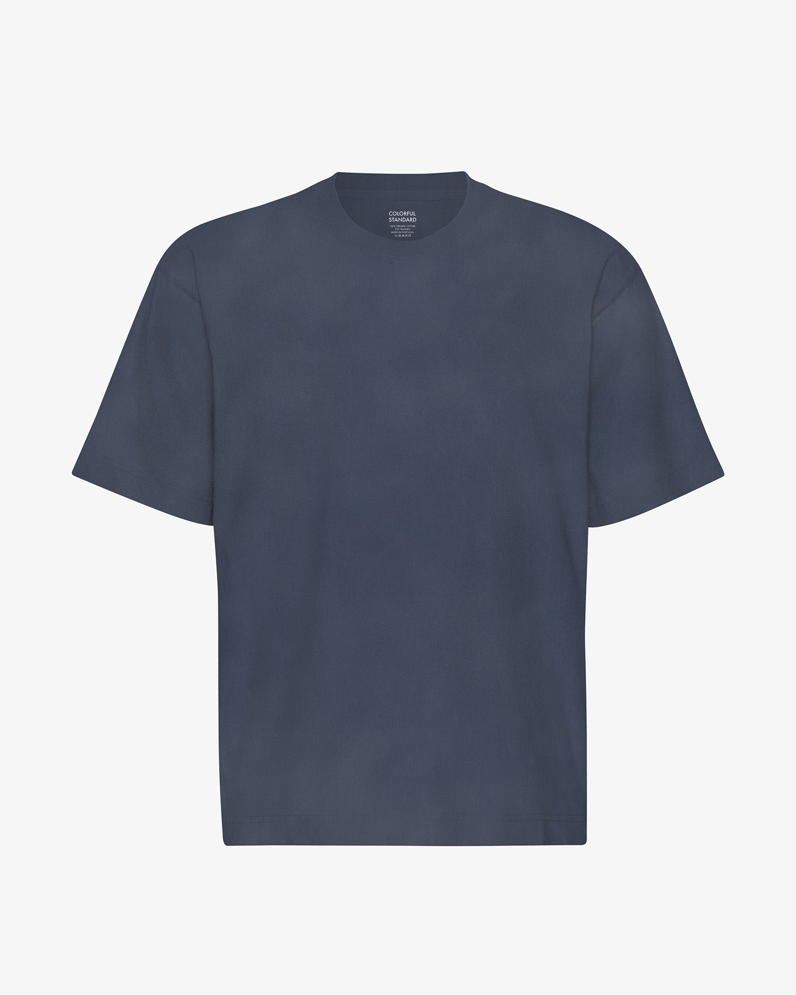 Oversized Organic T-Shirt - Neptune Blue